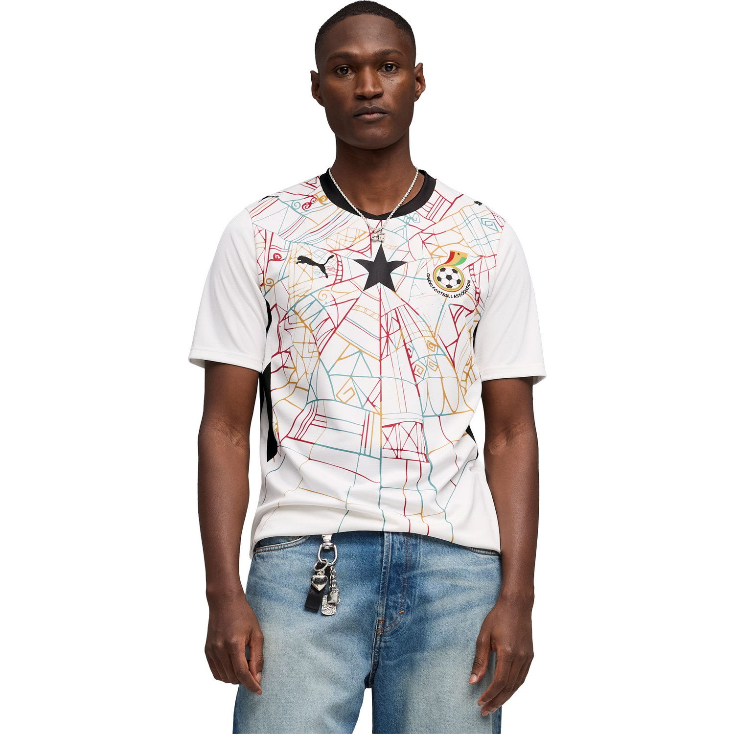 パクボゴム Ghanaグッズ Puma Ghana Home Shirt WC 2026 - PassaSports.com