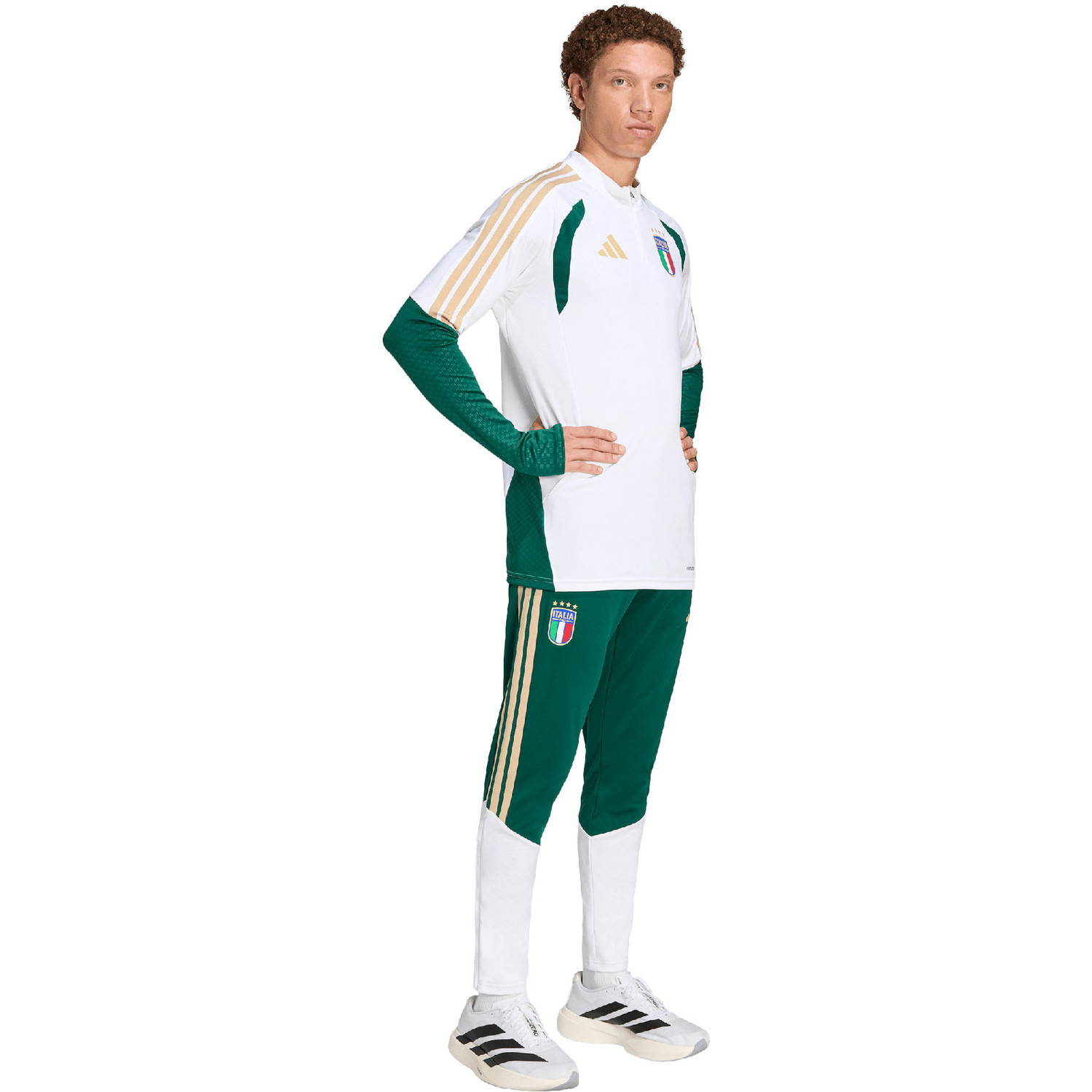 Italië warming-up shirt kinderen 2026-2027 - Blauw Italië warming-up shirt kinderen 2026-2027 - Blauw
