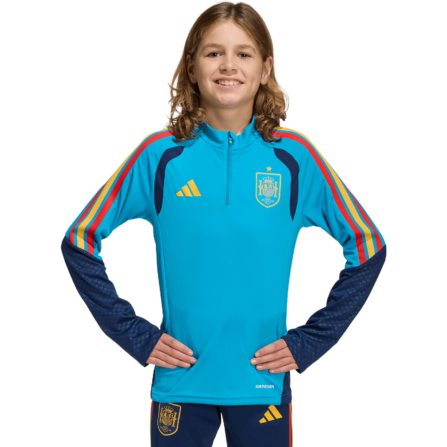adidas Spain Training Top Kids World Cup 2026 - PassaSports.com