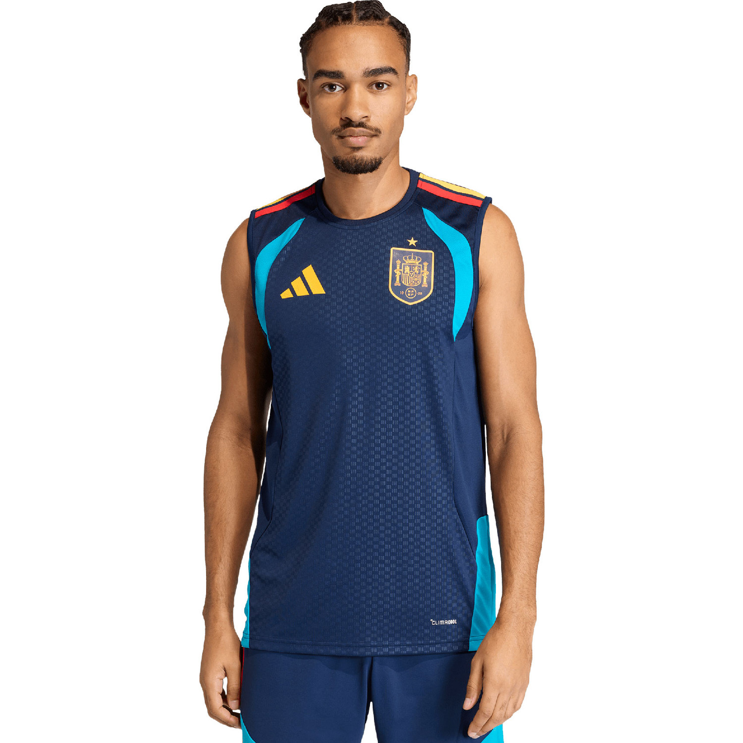 adidas Spain Sleeveless Training Shirt WC 2026 - PassaSports.com