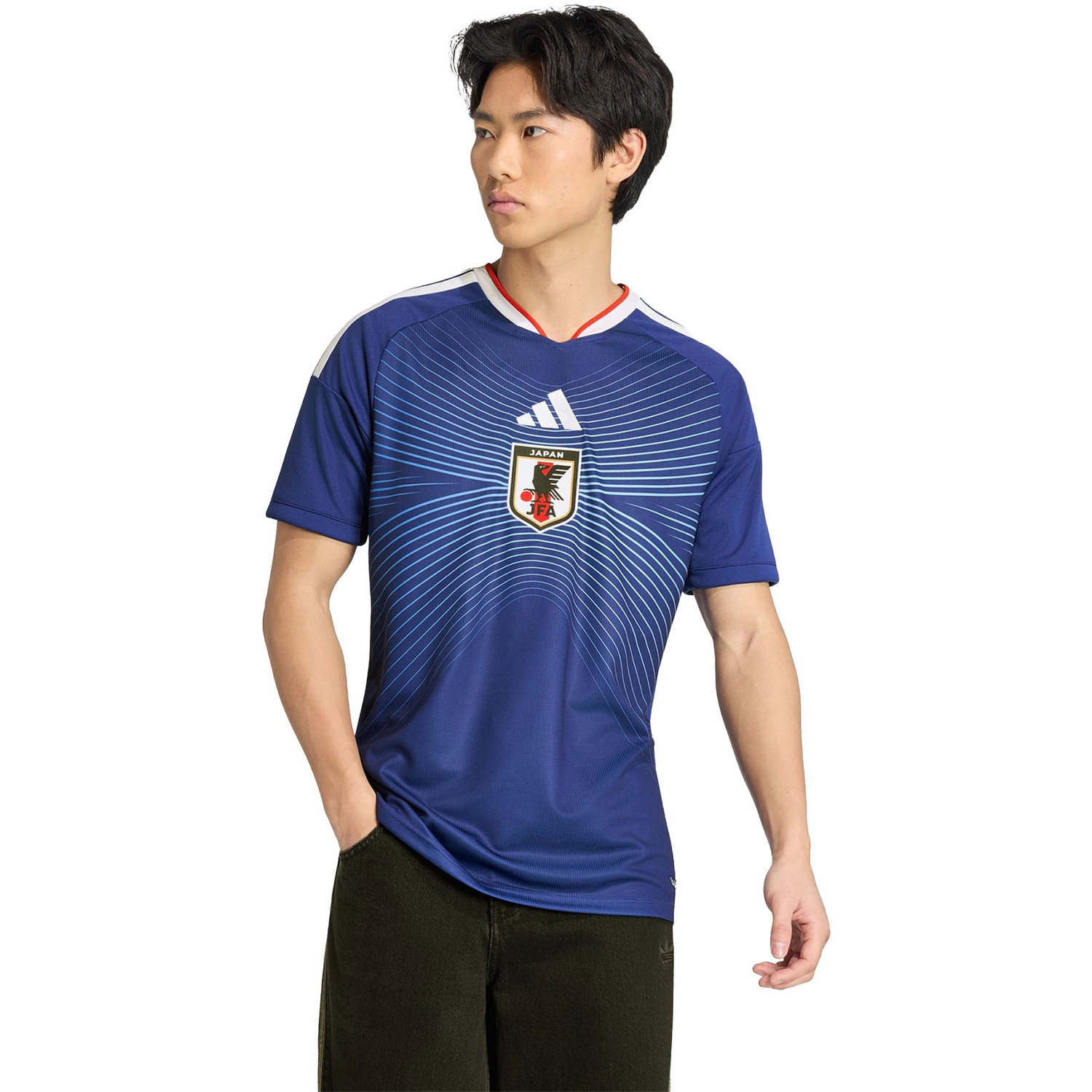 adidas  Plate ユニホーム adidas Japan Home Shirt WC 2026 - PassaSports.com