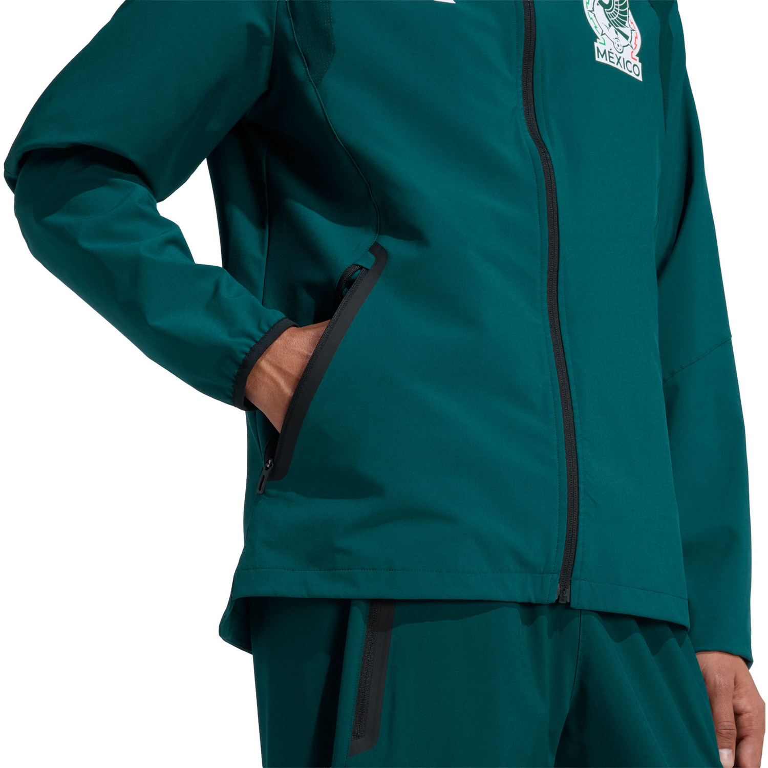 adidas Mexico Tiro Travel Woven Jacket WC 2026 - PassaSports.com