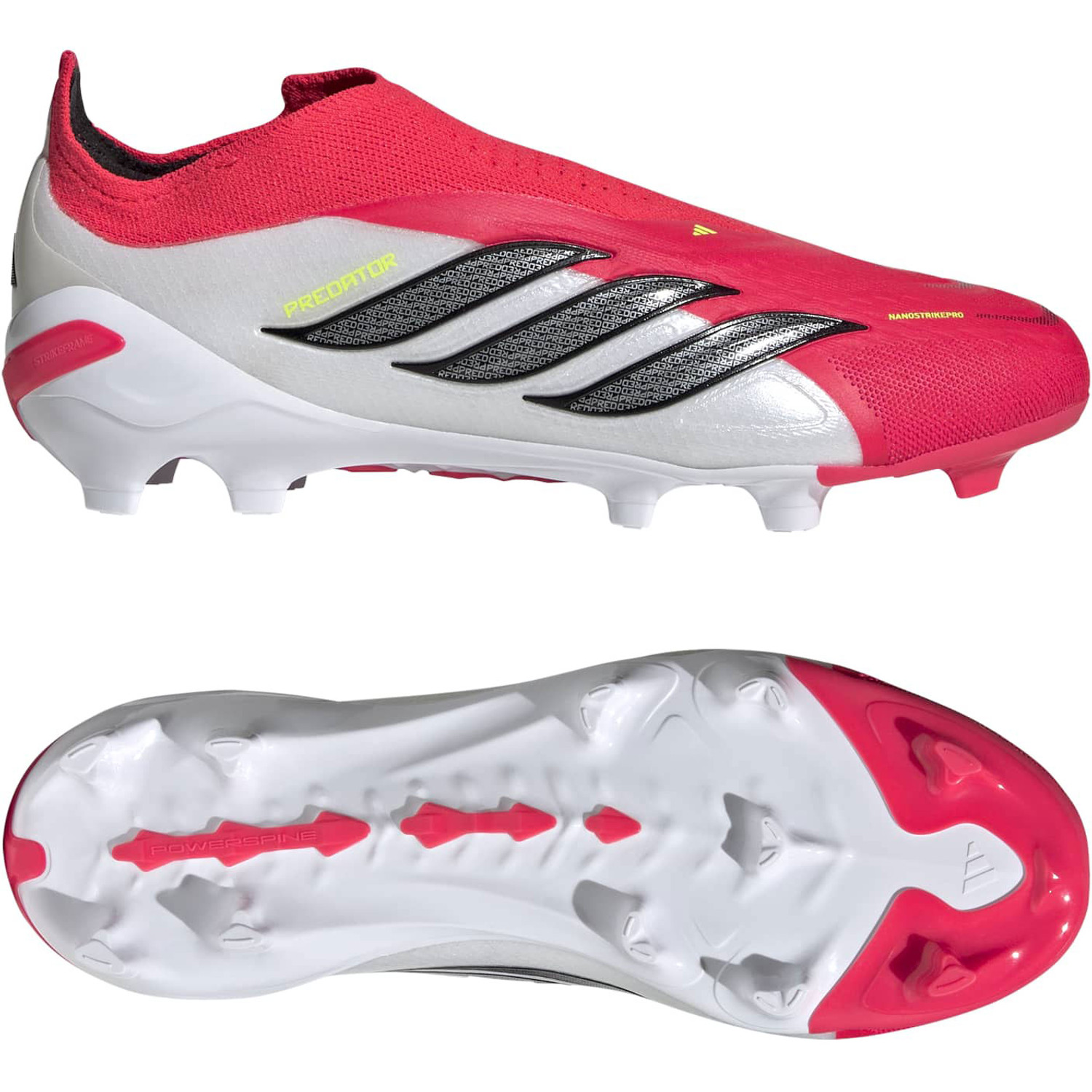 adidas Predator 26 Elite Laceless FG Youth - PassaSports.com