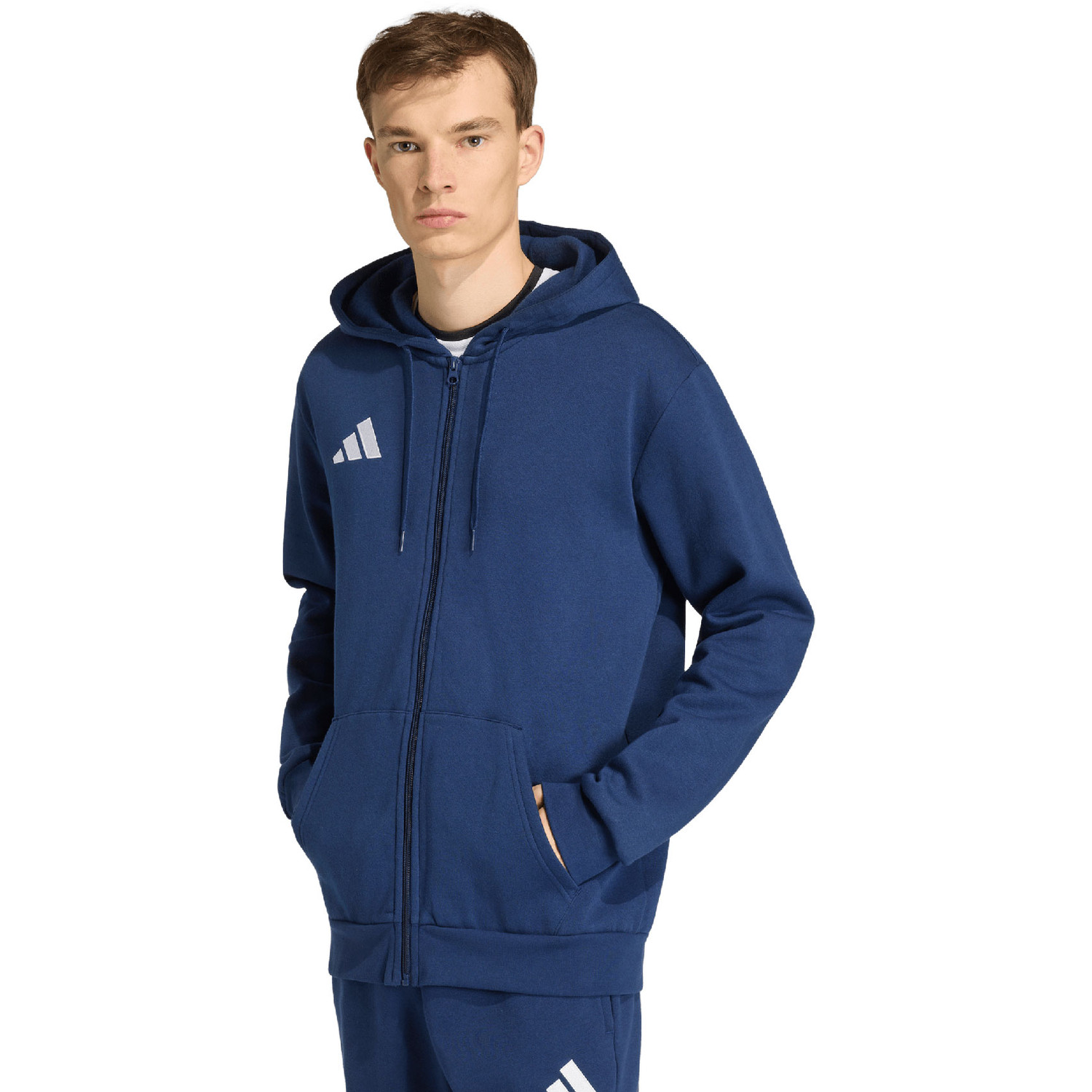 adidas Entrada 26 Full-Zip Hoodie - PassaSports.com adidas Entrada 26 Full-Zip Hoodie - PassaSports.com