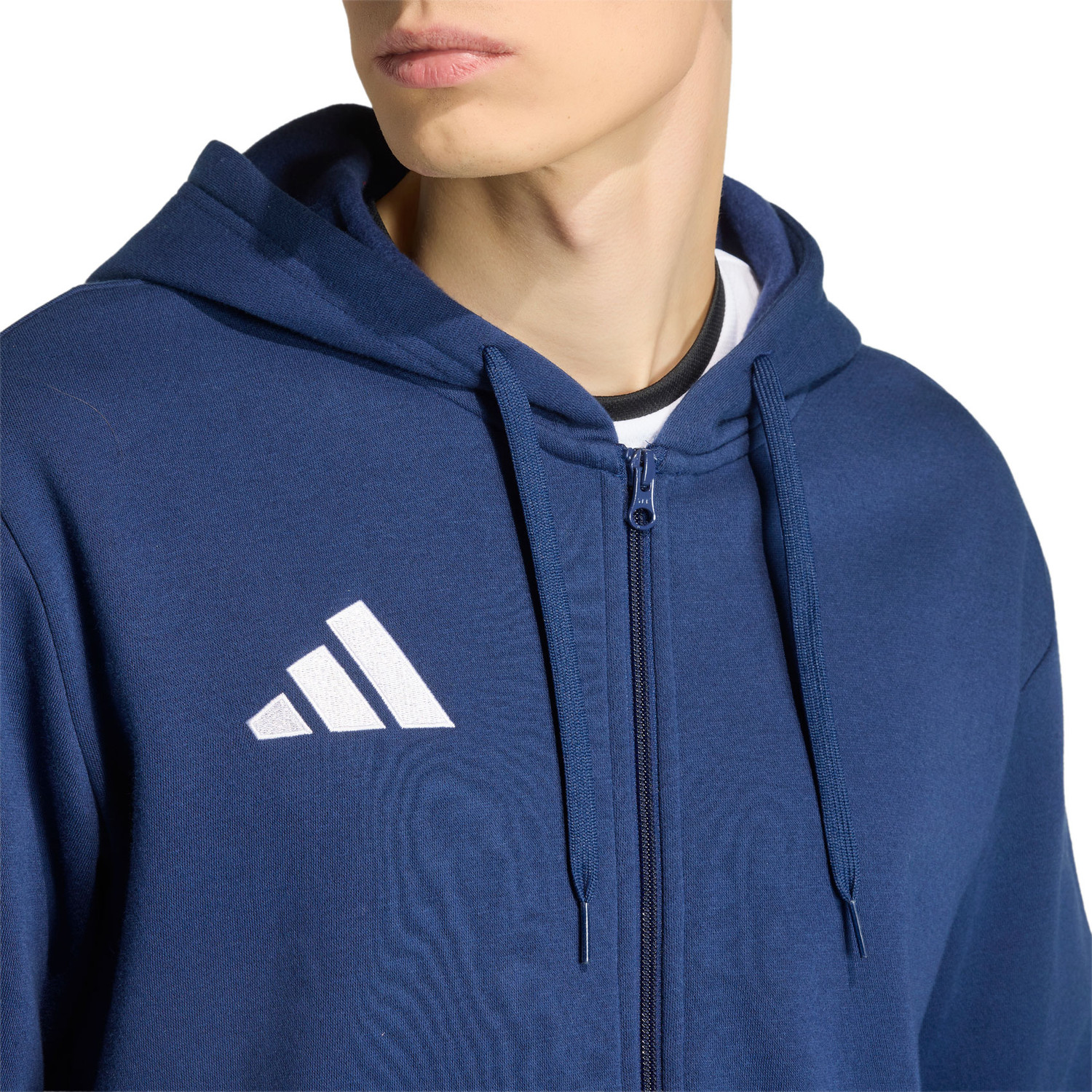 adidas Entrada 26 Full-Zip Hoodie - PassaSports.com