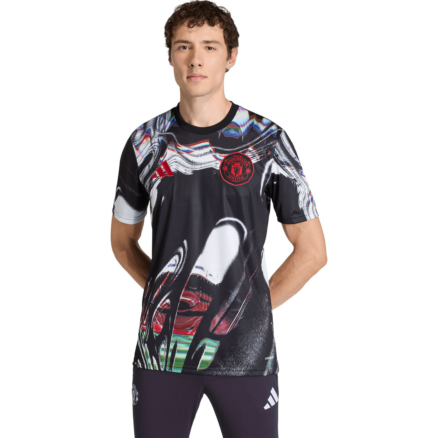 adidas Manchester United Pre-Match Shirt 2025/2026 - PassaSports.com