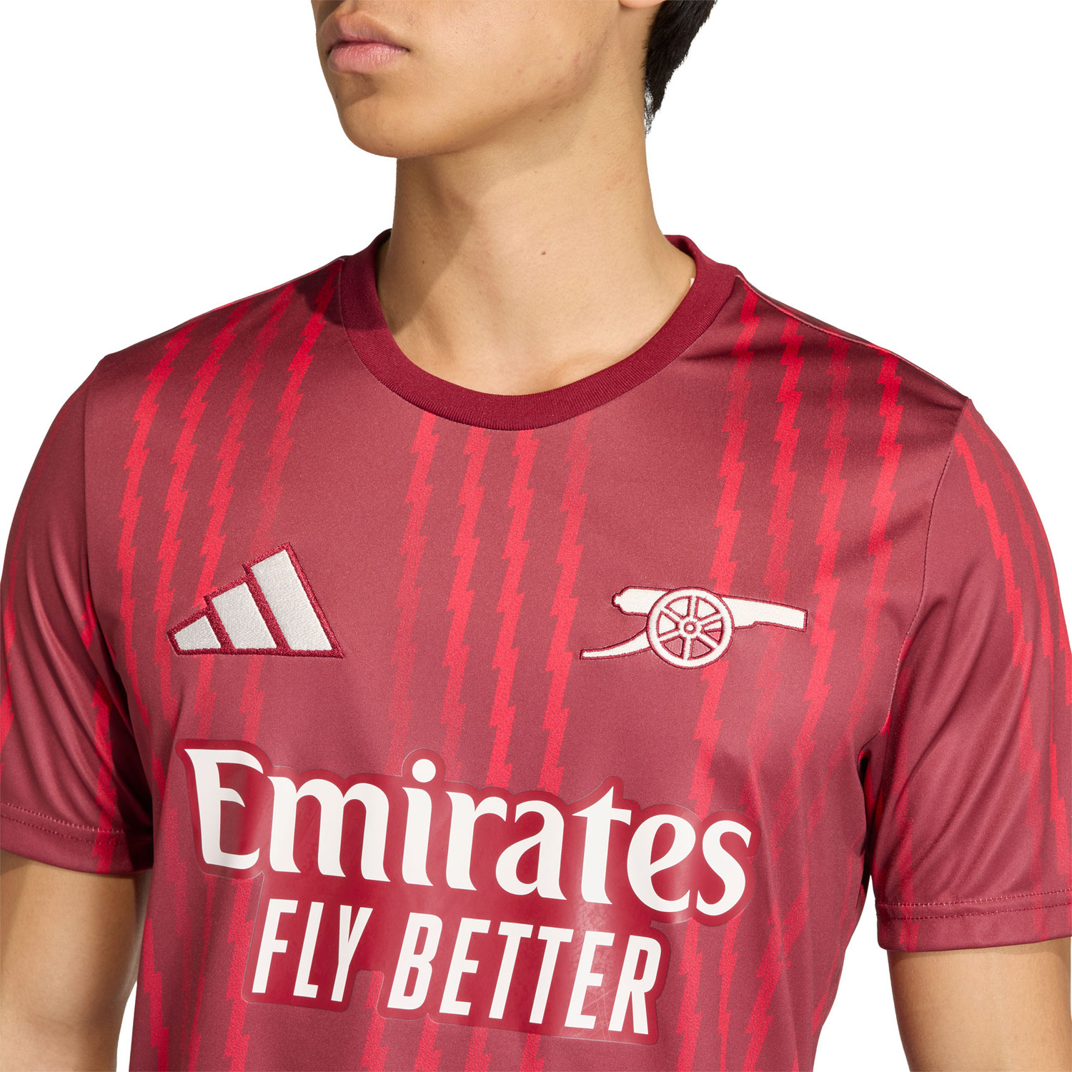 adidas Arsenal Pre-Match Shirt 2025/2026 - PassaSports.com