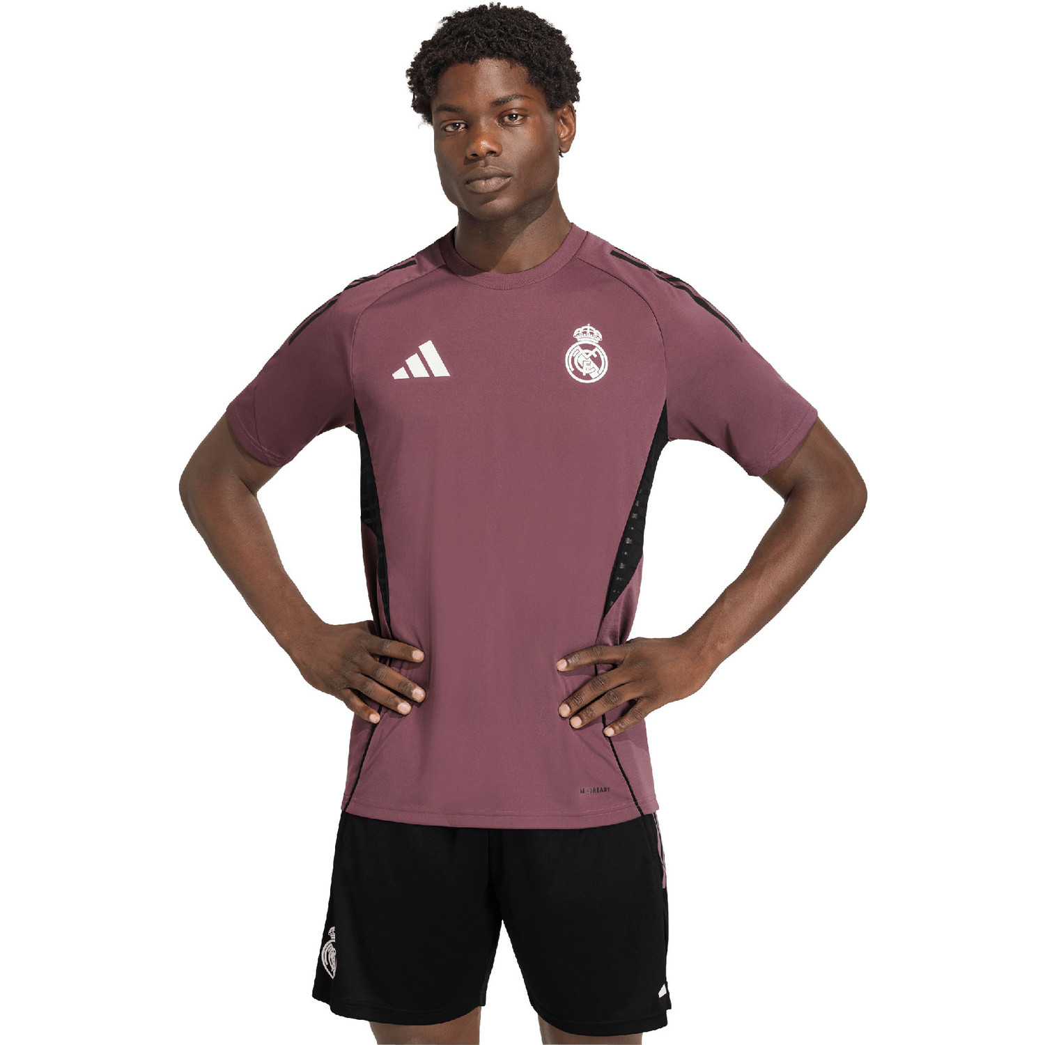 ウェア adidas Real Madrid 25/26 Warm Shirts Mens adidas Warm Up Sweatshirt 25/26 – Real Madrid Europe Store
