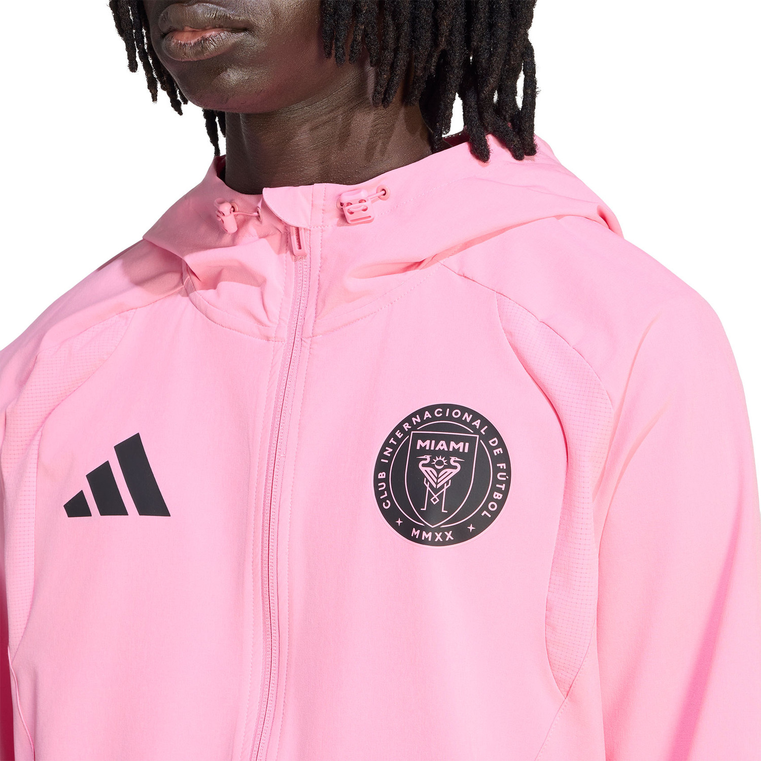 adidas Inter Miami CF Travel Woven Jacket - PassaSports.com