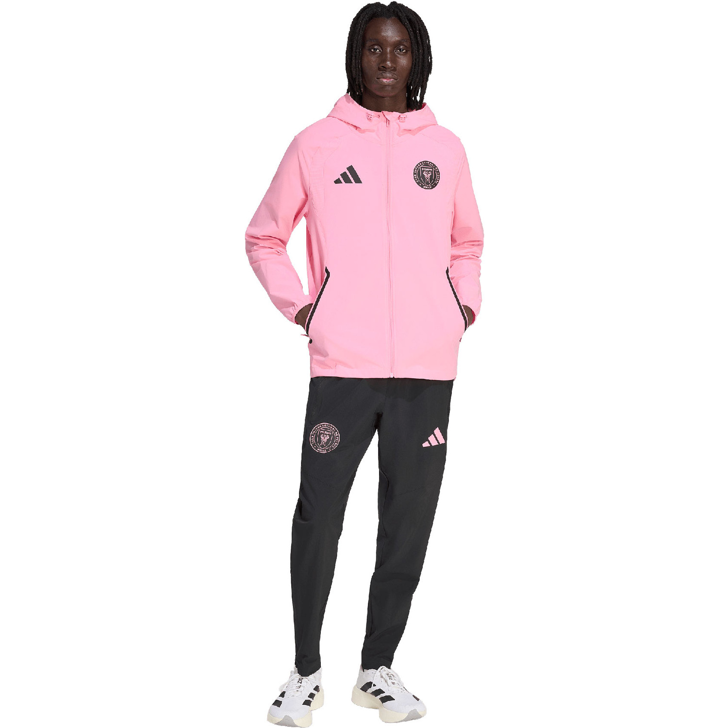 adidas Inter Miami CF Travel Woven Jacket - PassaSports.com