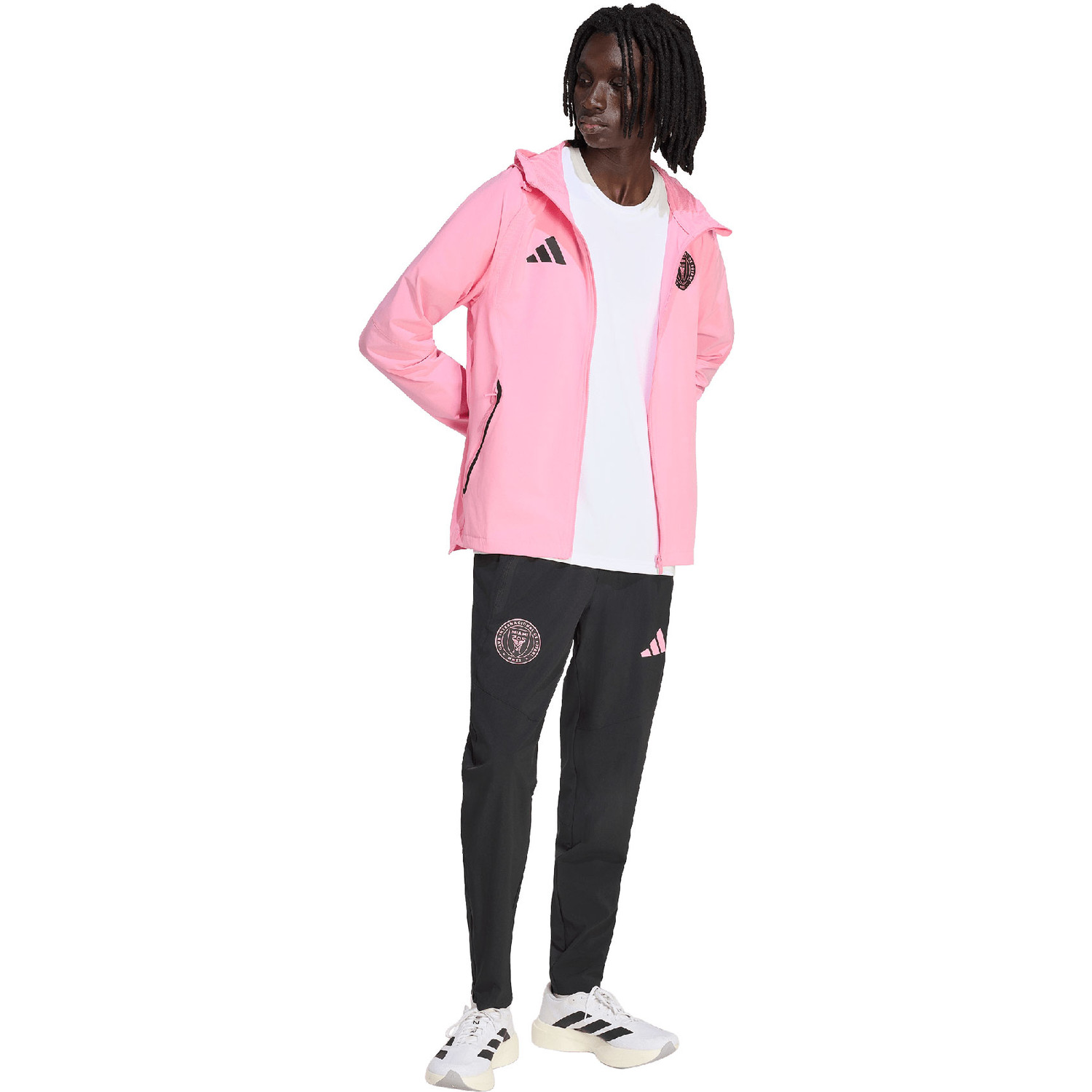 adidas Inter Miami CF Travel Woven Jacket - PassaSports.com