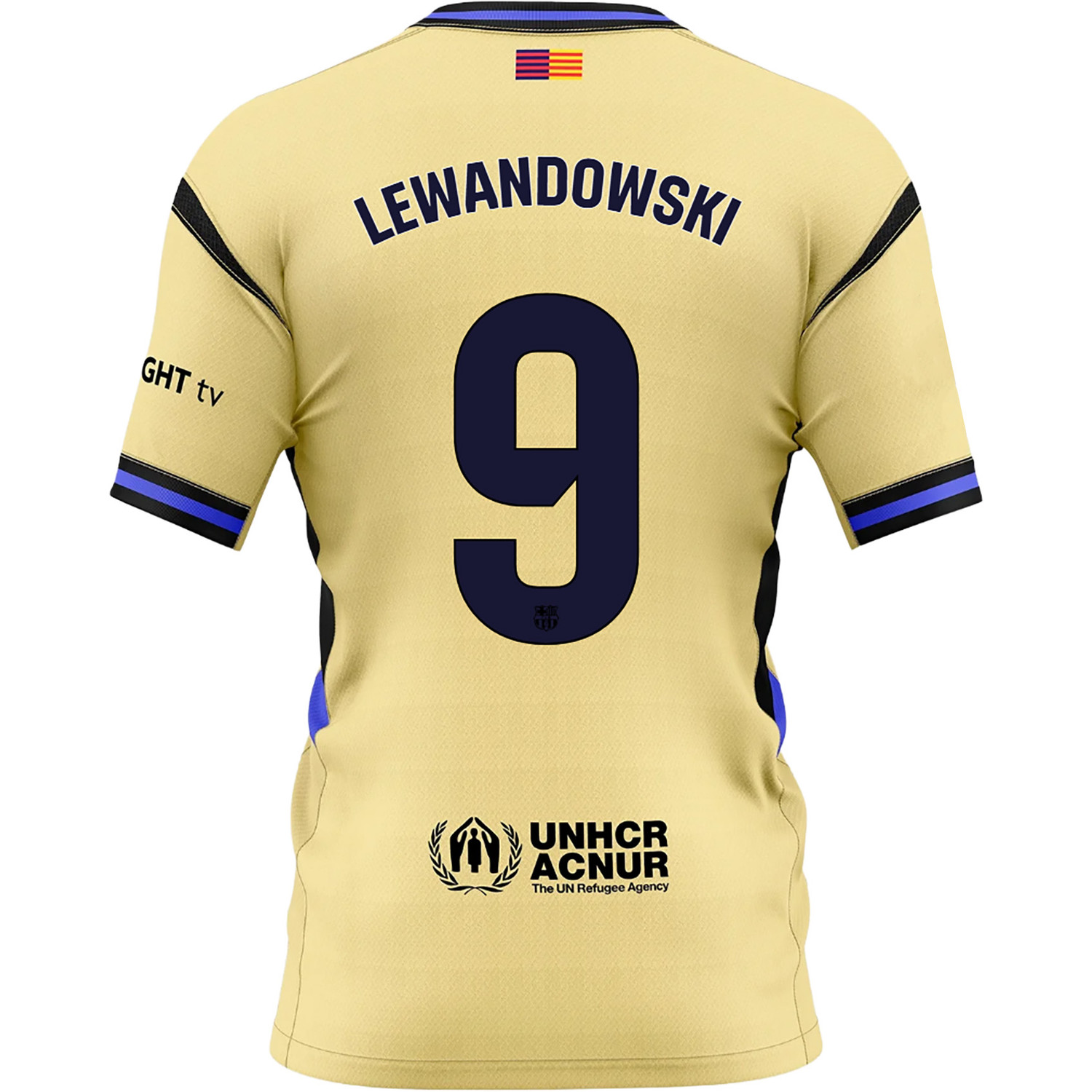 Nike FC Barcelona Match Away Kit Lewandowski 9 - PassaSports.com