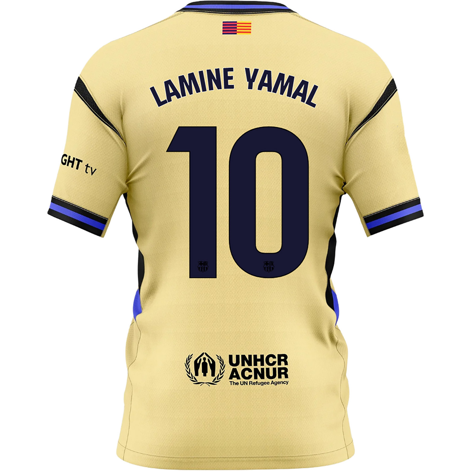 Nike FC Barcelona Uit Shirt Lamine Yamal 10 Kids | Bij