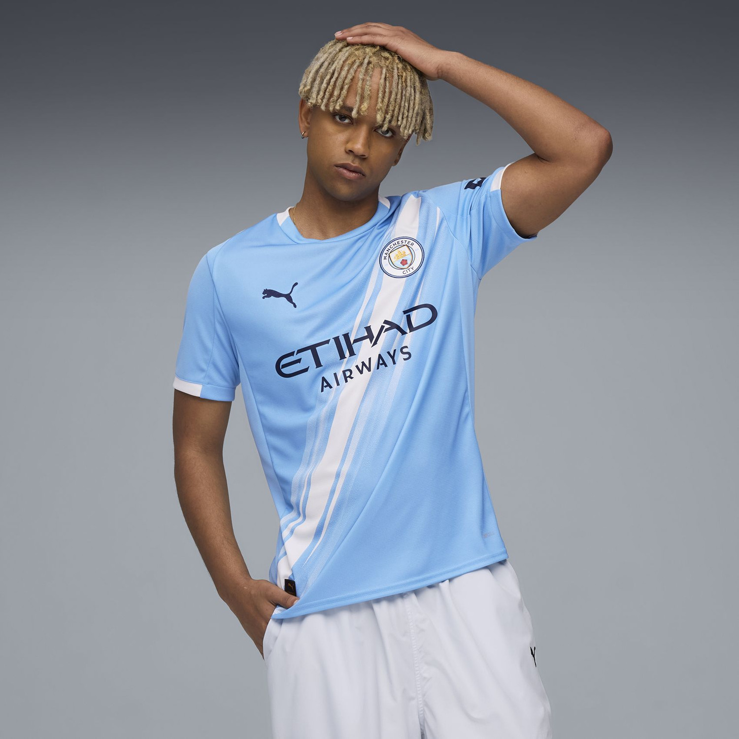 Puma Manchester City Home Shirt Marmoush 7 - PassaSports.com