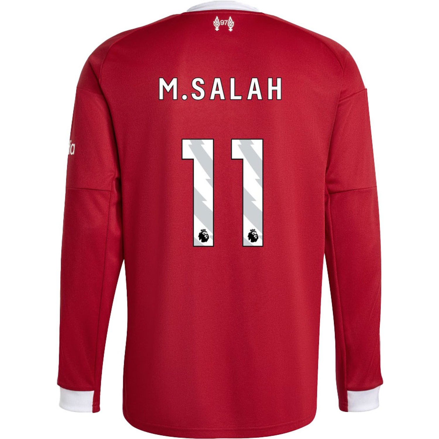 adidas Liverpool Home Kit Longsleeve Salah 11 - PassaSports.com