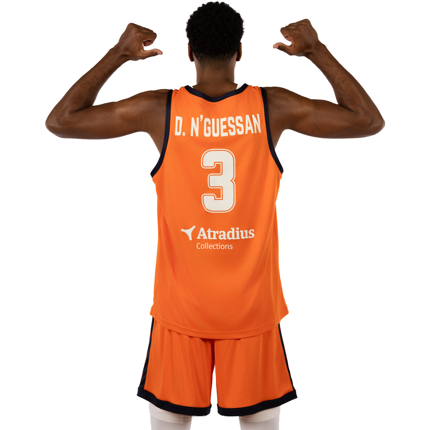 Nike Orange Lions Game Jersey Heren D. N'Guessan - PassaSports.com