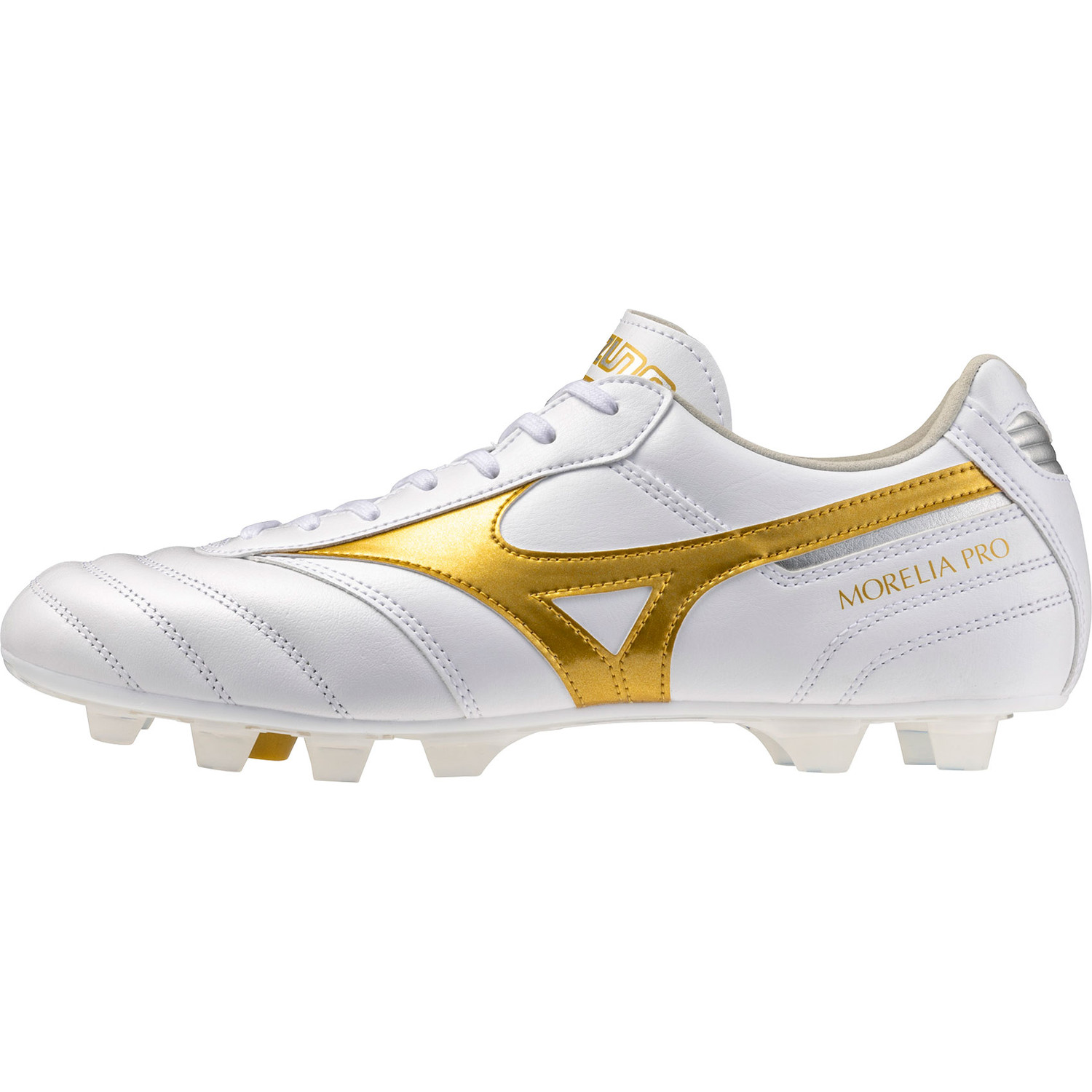 Mizuno Morelia II 安全靴 ホワイト ベルクロ Mizuno Morelia II Pro FG - PassaSports.com