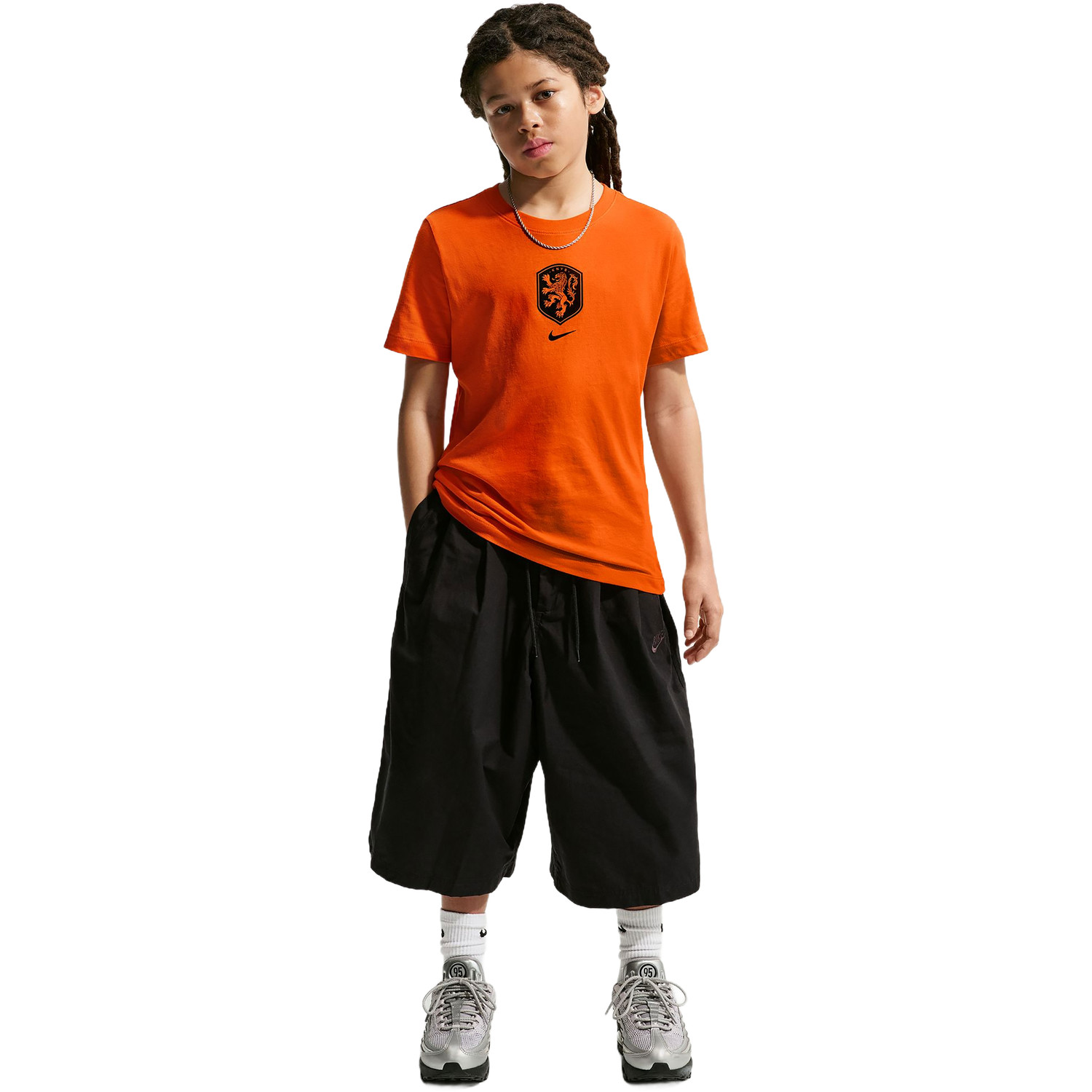 Nike Nederland Crest Tee Kids WK 2026 | Bij VoetbalDirect.nl