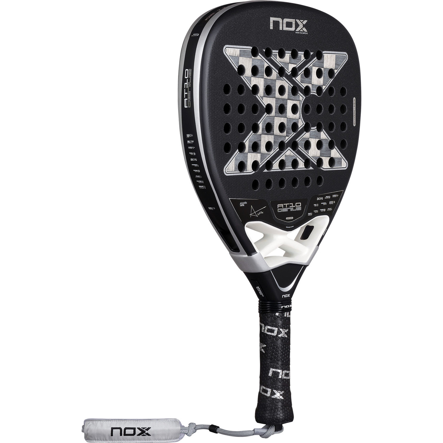 Nox AT10 Genius Attack 18K Alum » TennisDirect.nl