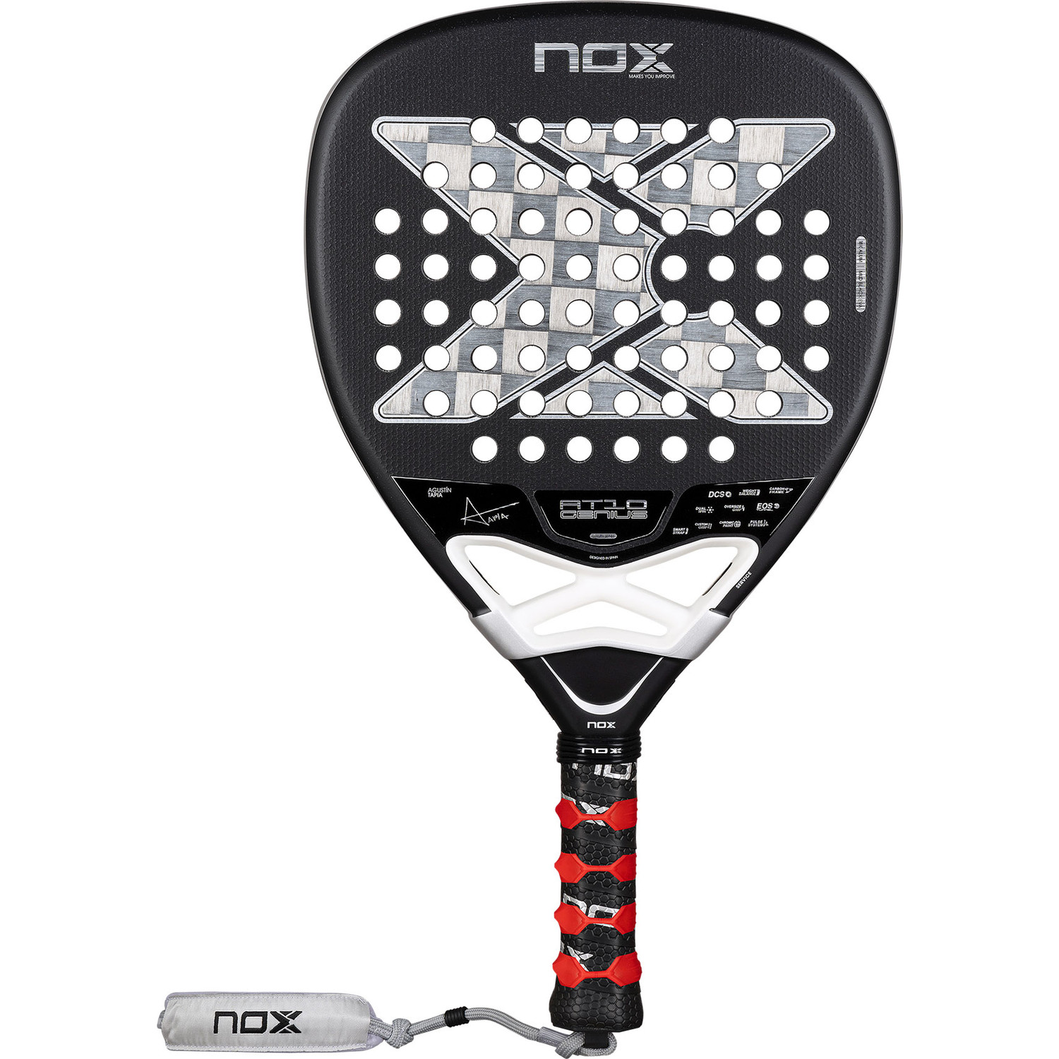 スポーツ・フィットネス TAKAOS TOP GUN TECHNIQUE8,9,10 Nox AT10 Genius Attack 18K Alum - PadelDirect.nl