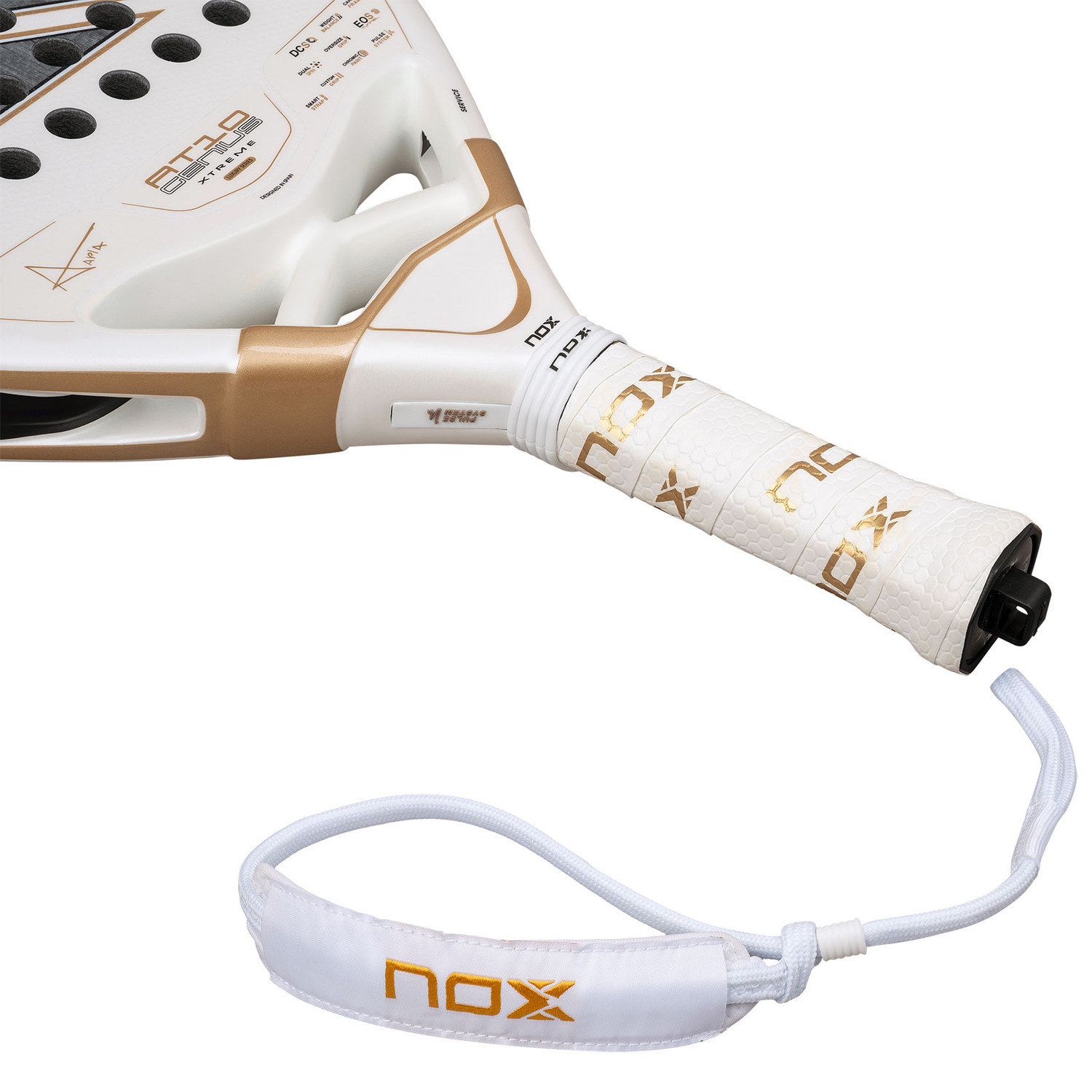 no.106 王様ライオンとツリーアゲートのゴムブレス Nox AT10 Genius 12K Alum Xtrem » TennisDirect.nl