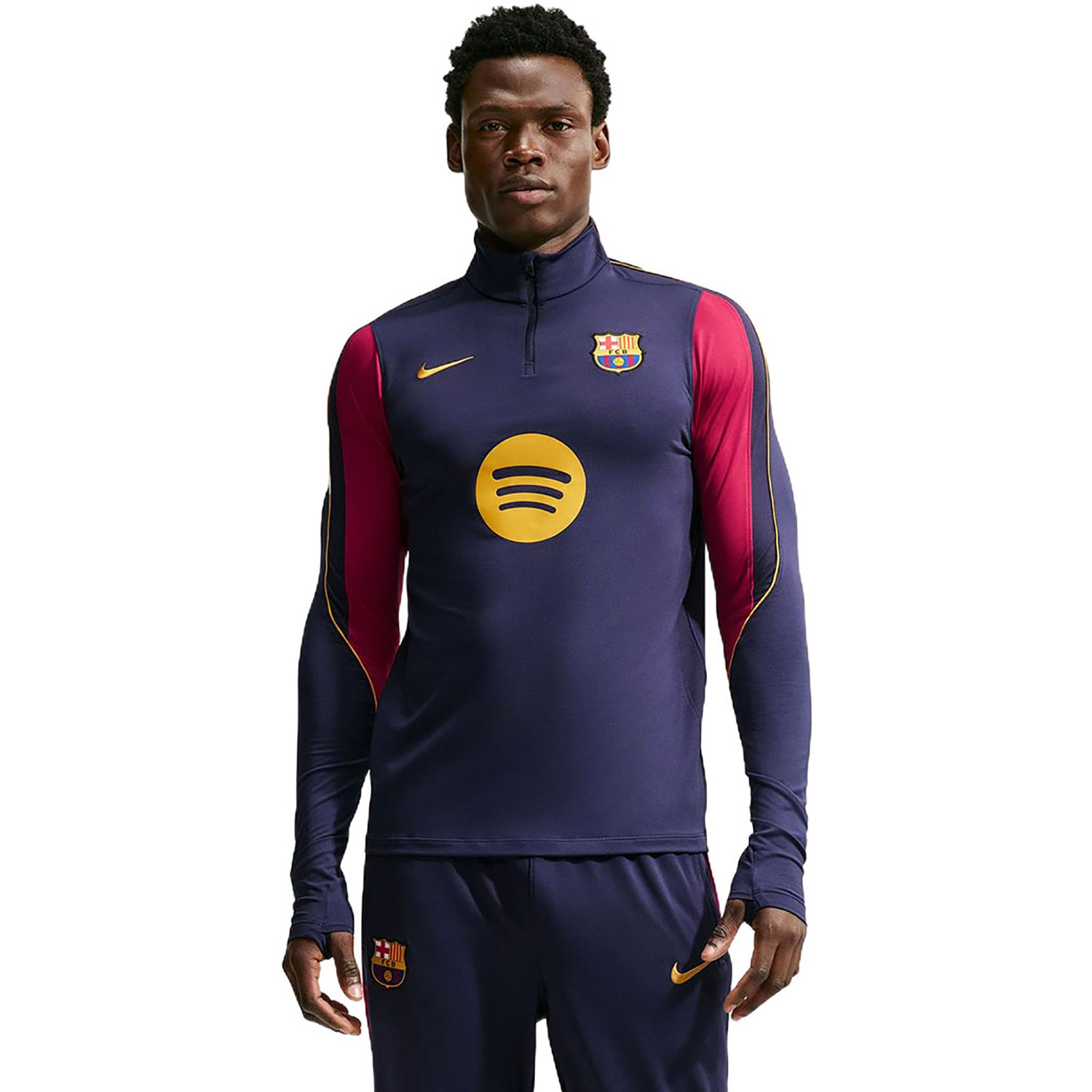 FC Barcelona Nike ドリルトップ　セットアップ Nike FC Barcelona Strike Drill Top 2026/2027 | Bij VoetbalDirect.nl