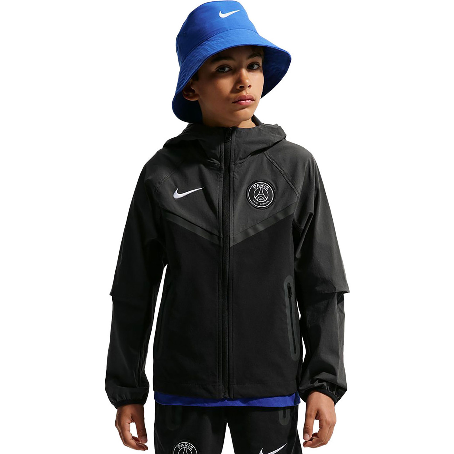 NIKE Paris コラボ　ジャージ Nike Paris Saint-Germain Tech Woven Jack Kids - PassaSports.com