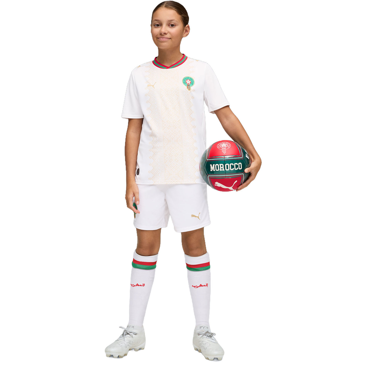 Puma Morocco Away Kit Kids WC 2026 - PassaSports.com