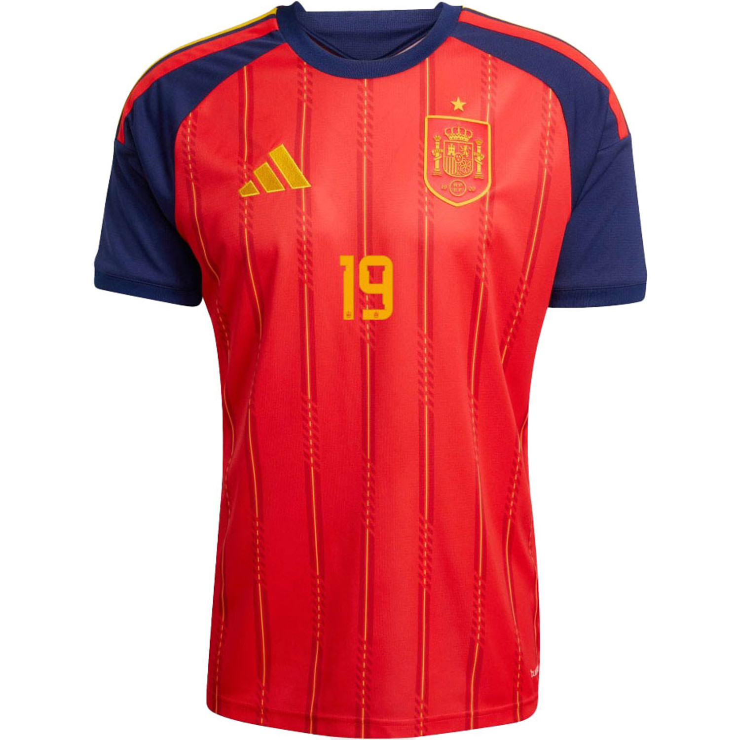 adidas Spain Home Shirt Lamine Yamal 19 - PassaSports.com