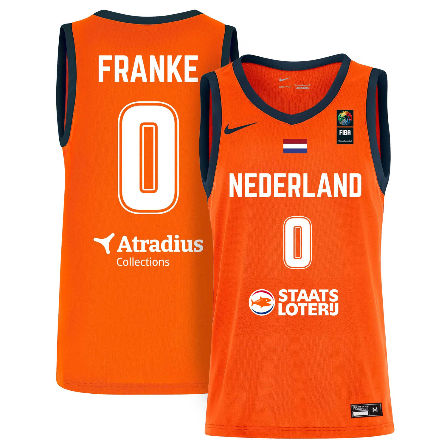 Nike Orange Lions Game Jersey Heren Franke - PassaSports.nl
