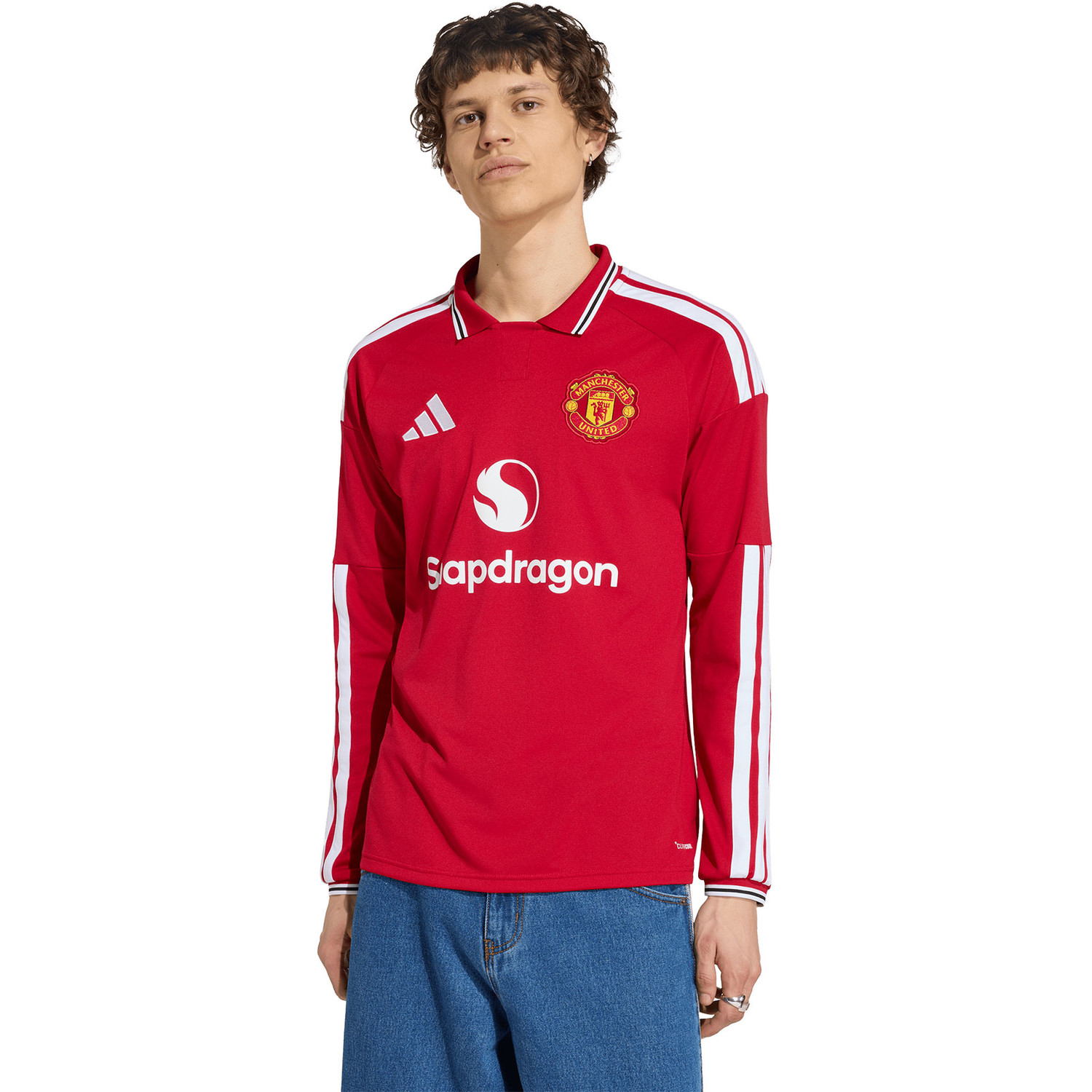 adidas Manchester United Thuis Shirt Longsleeve - PassaSports.com