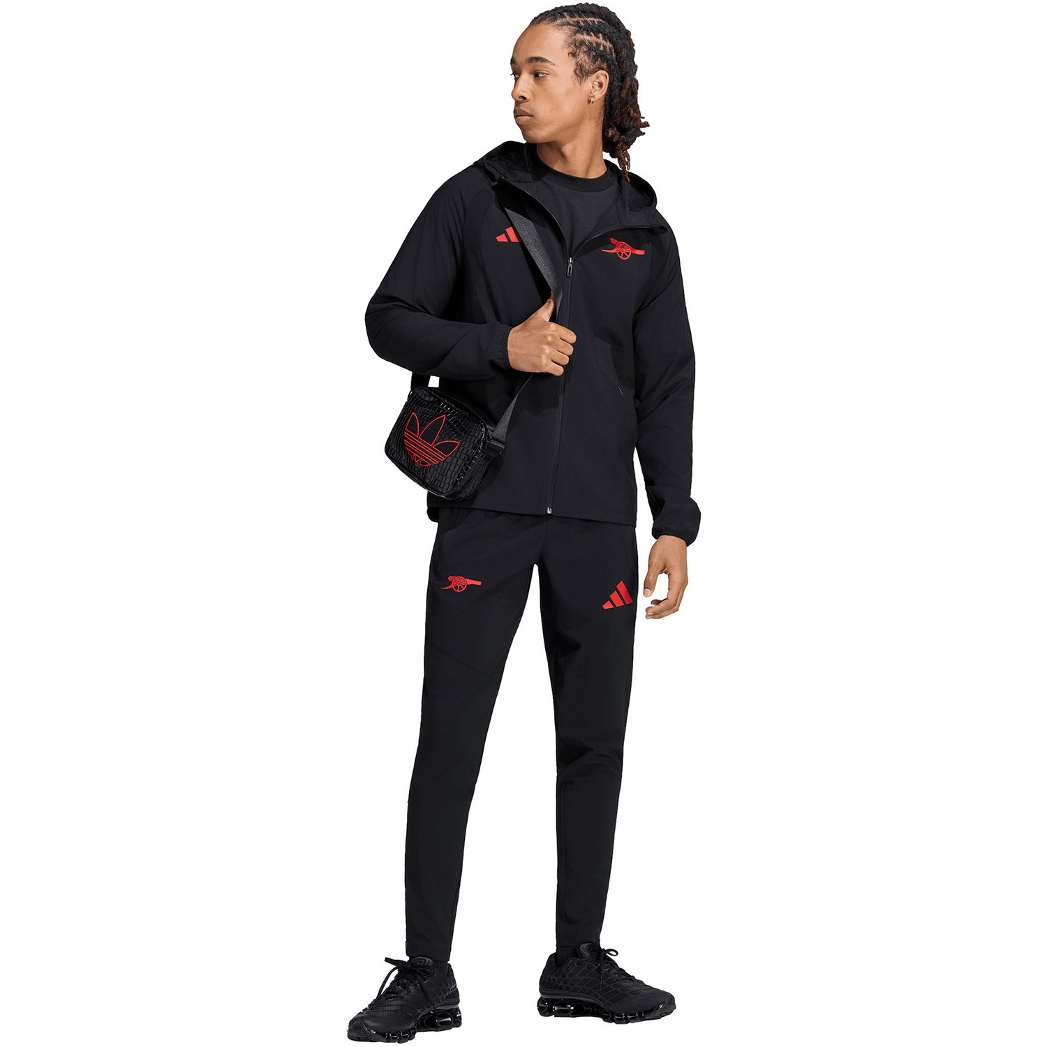 adidas Arsenal Tiro Travel Woven Jacket 2026/2027 - PassaSports.com