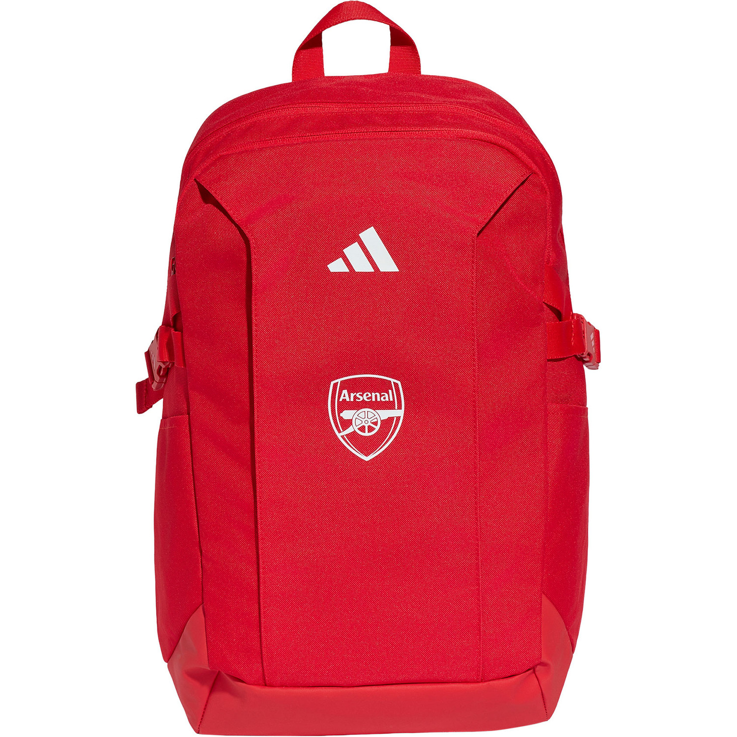 adidas arsenal backpack Home College Size 26 Victory Blue/Better Scarlet/White, Victory Blue/Better Scarlet/White, 26, Classic while the secure zip fastening and fold Adidas Arsenal Backpack - Red