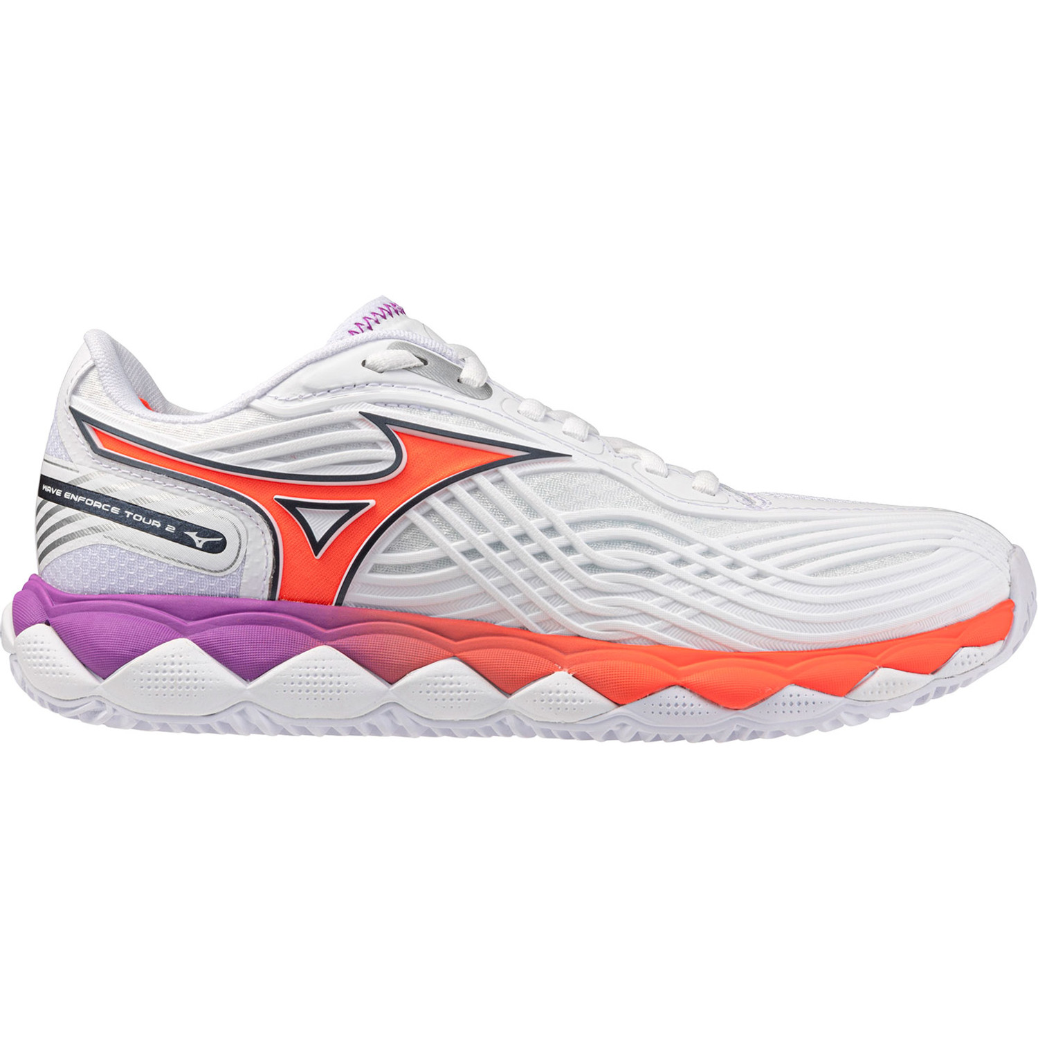 Mizuno Wave Enforce Tour 2 Clay Dames - PassaSports.nl