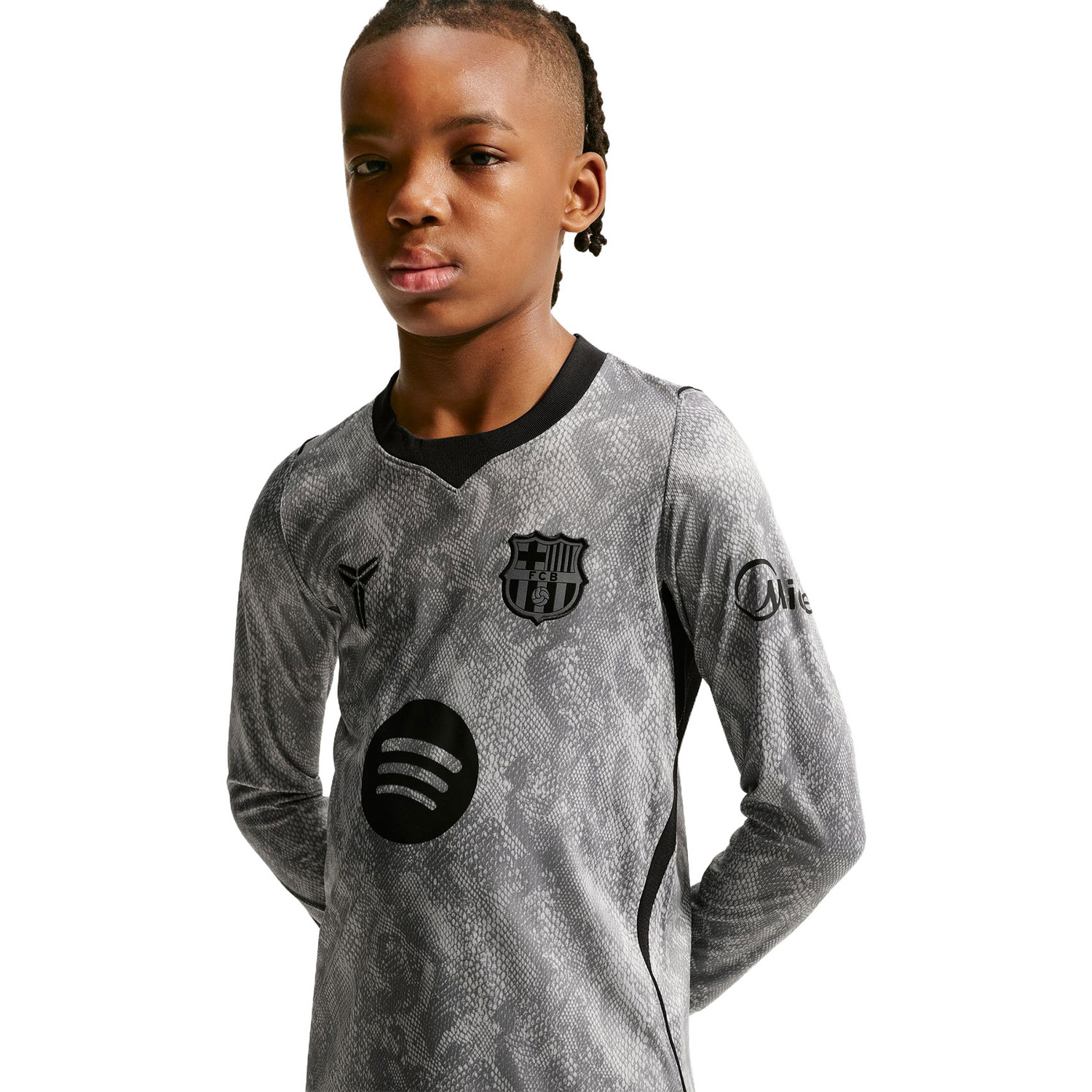 Nike FC Barcelona Away Long Sleeve GK Shirt Kids - PassaSports.com