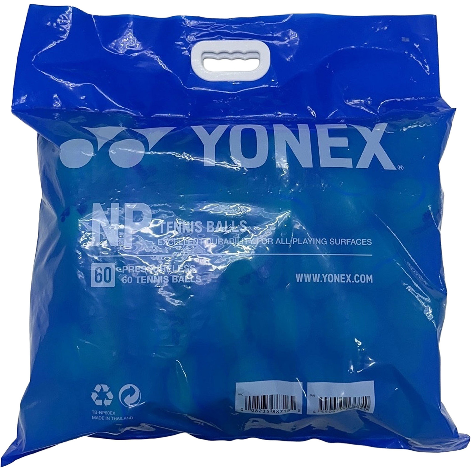 Yonex Pressureless Training Ball Bag 60 pcs. - PassaSports.com