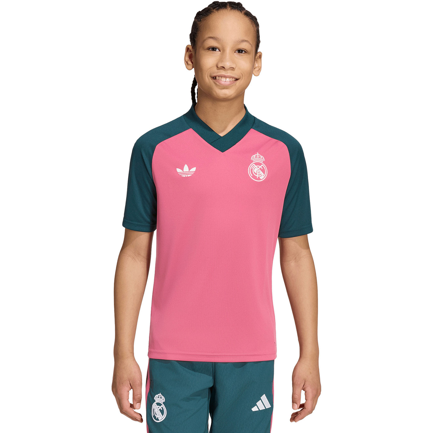 adidas Real Madrid Pre-Match T-shirt Kids 26/27 - PassaSports.com