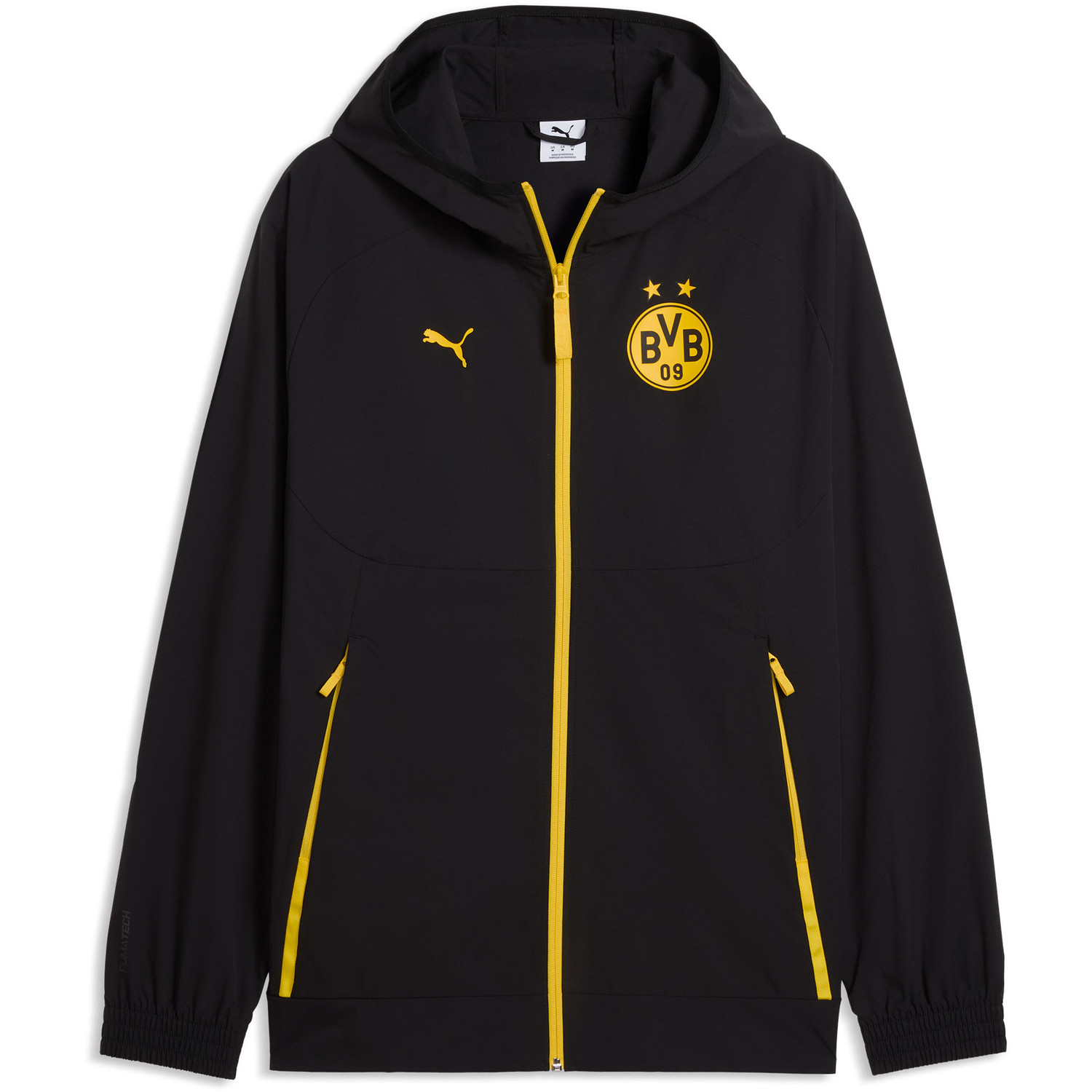 Puma Borussia Dortmund Tech Woven Jacket 2026/2027 - PassaSports.com