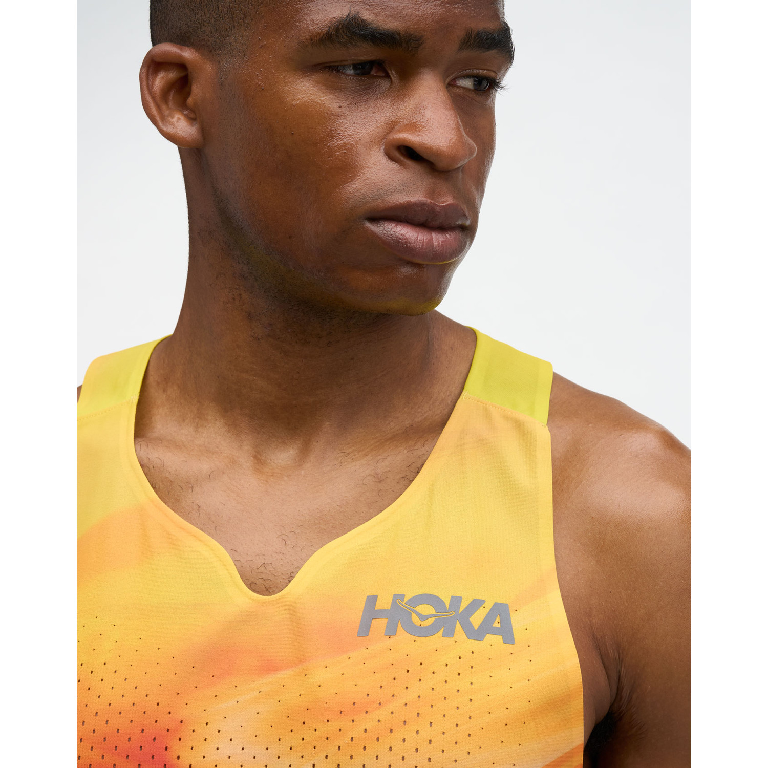 HOKA ONE ONE® (ホカ オネオネ™) SINGLET HOKA Race Day Singlet Men - PassaSports.com