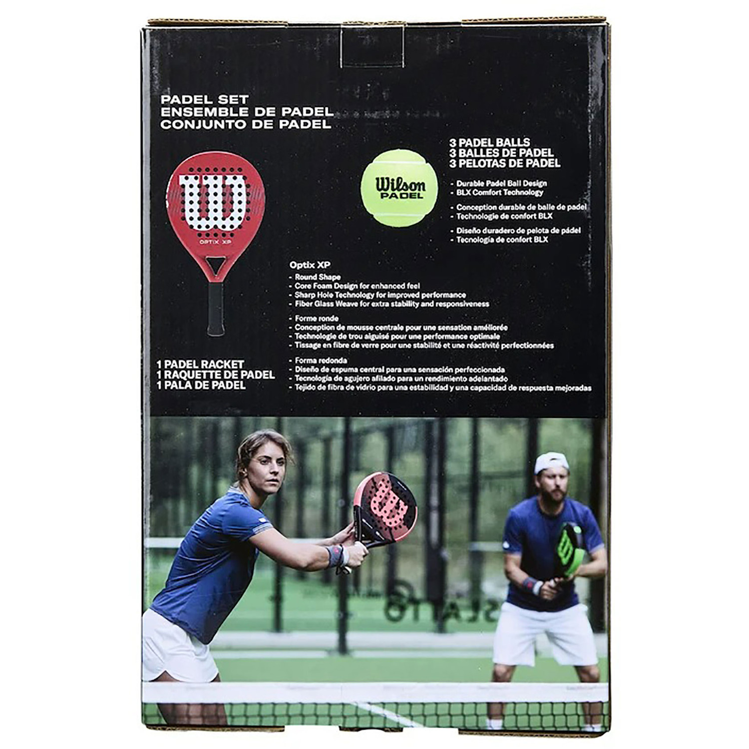 Wilson Optix XP Kit Box Padel - PassaSports.nl
