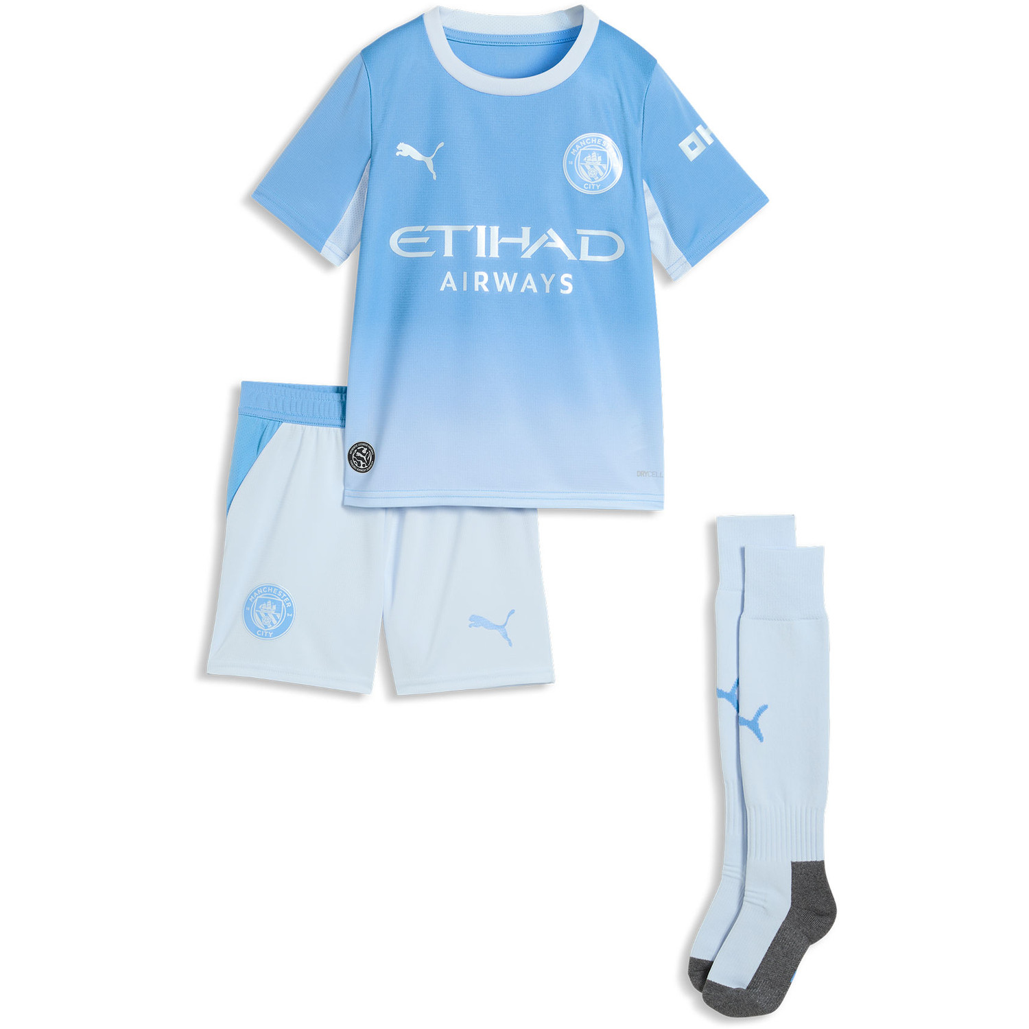 Puma Manchester City Home Kit Little Kids - PassaSports.com