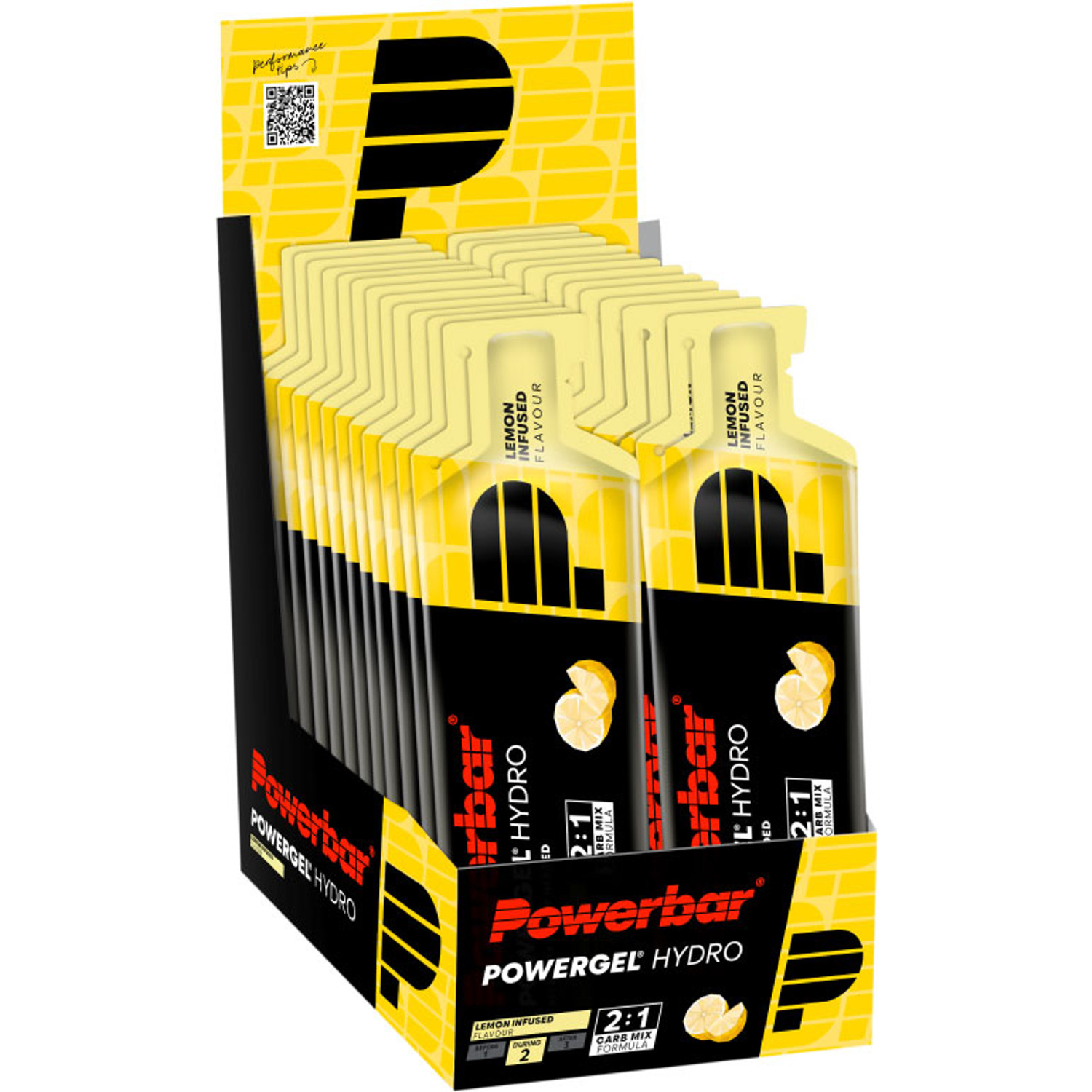 PowerBar HydroGel Lemon Infused (24x67ml) - PassaSports.com