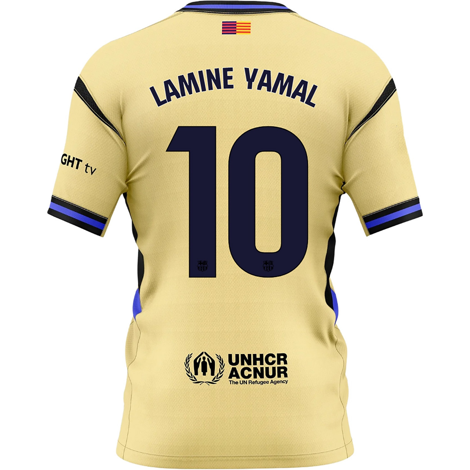 Nike FC Barcelona Away Kit Lamine Yamal 10 Kids - PassaSports.com