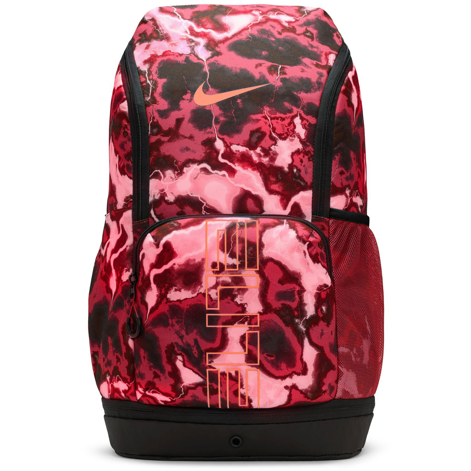 nike aop backpack Varsity Elite - Cream Ii/Black/Black Side mesh pockets are perfect for a water bottle or other grab Nike Brasilia AOP Backpack -