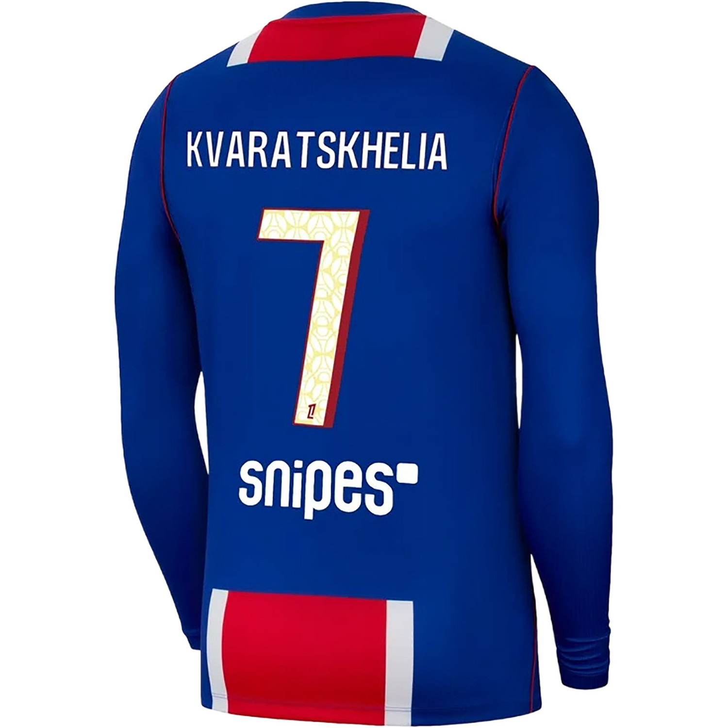 Nike PSG Longsleeve Thuis Shirt Kvaratskhelia 7 - PassaSports.com