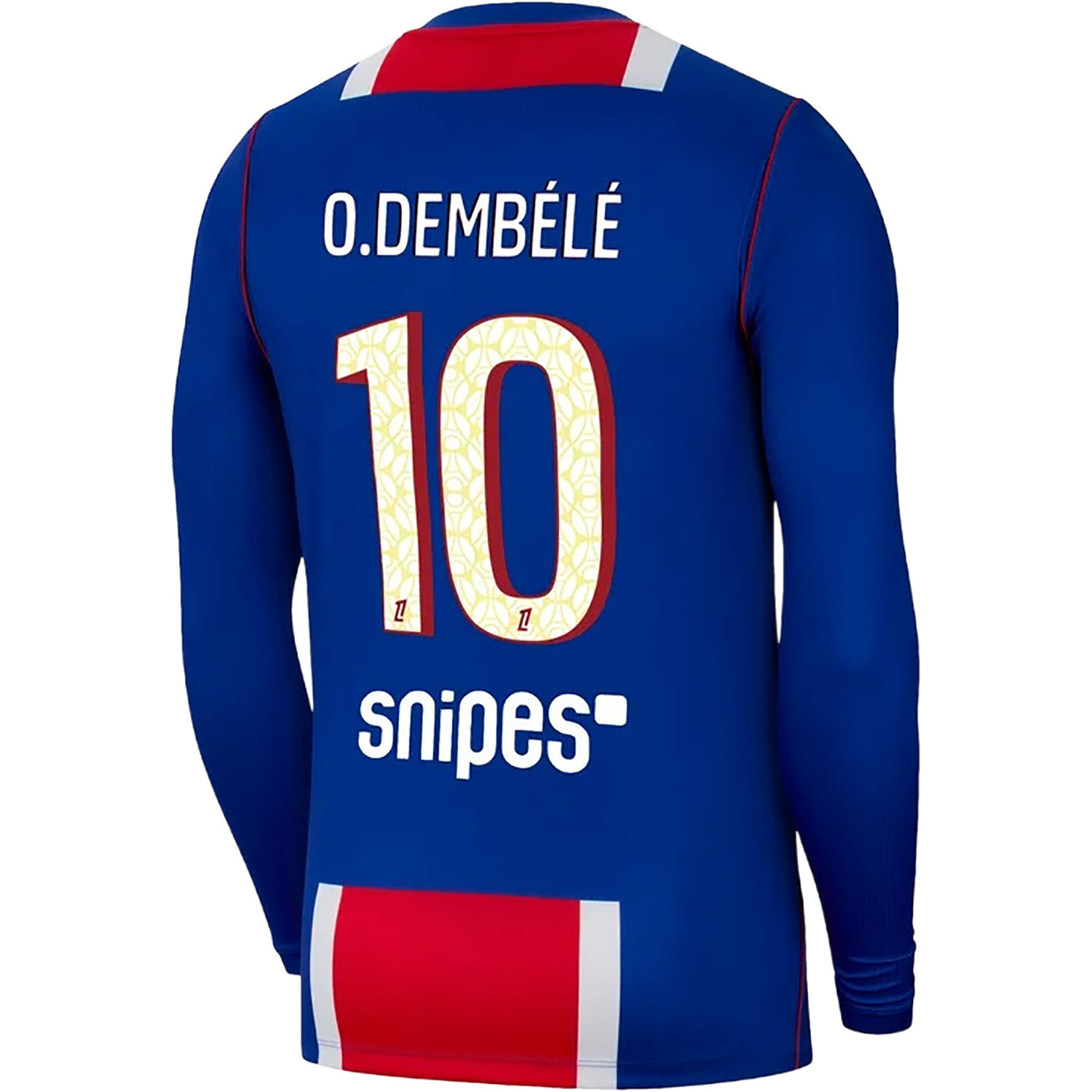 NIKE PSG O.DEMBELE 10 長袖 ユニフォーム Nike PSG Longsleeve Home Shirt Dembélé 10 - PassaSports.com