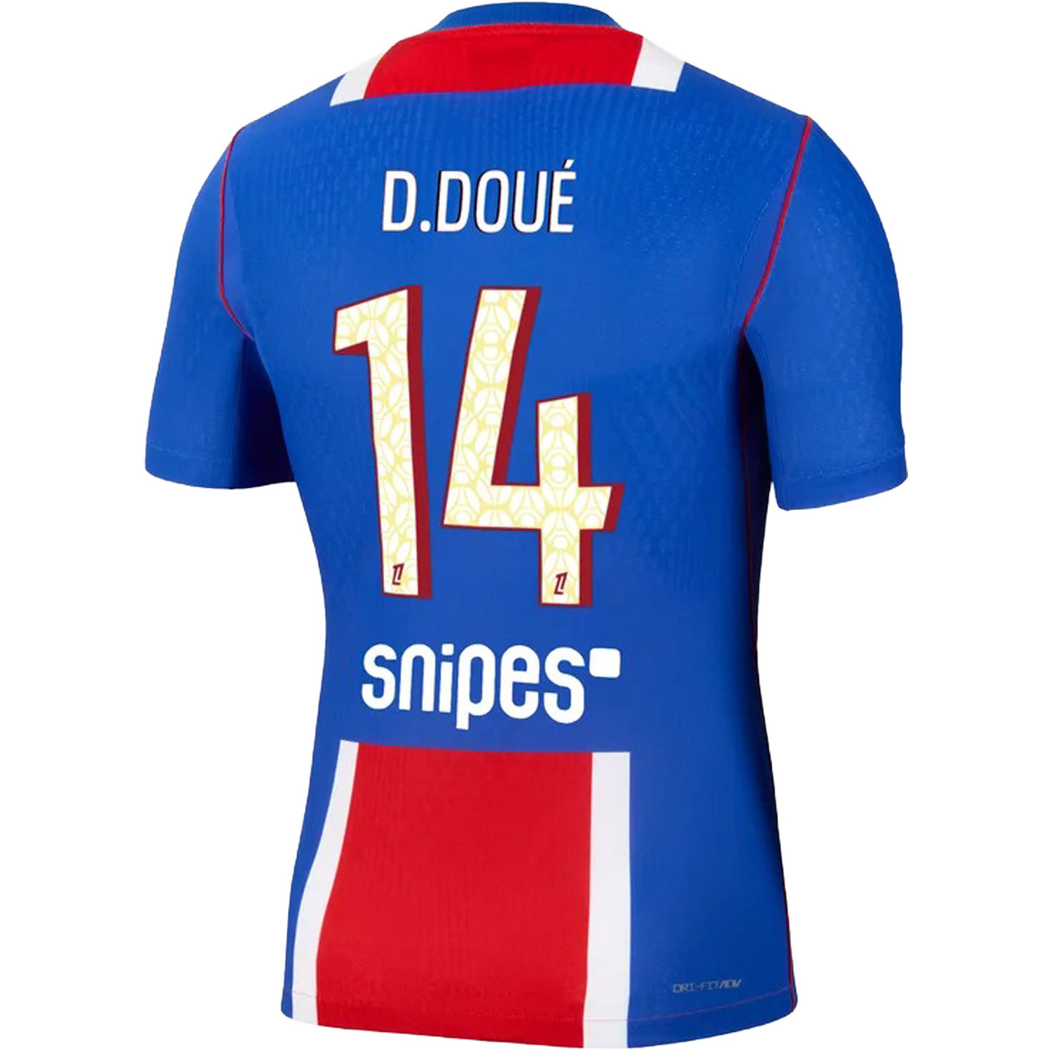 Nike Paris Saint-Germain Match Home Shirt Doué 14 - PassaSports.com