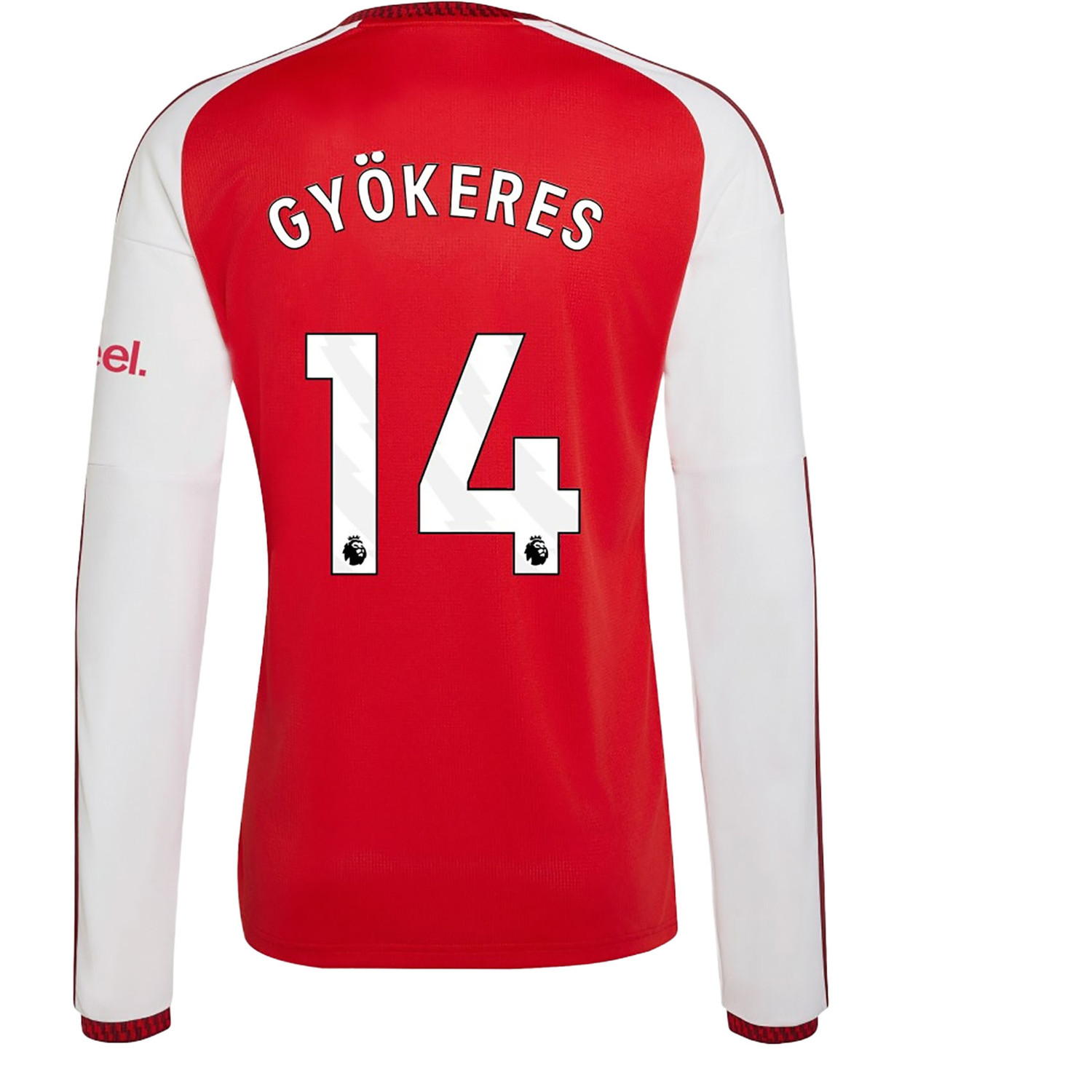 adidas Arsenal Thuis Shirt Longsleeve Gyökeres 14 - PassaSports.com