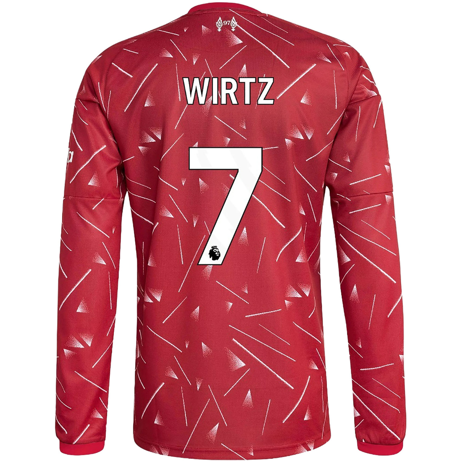 adidas Liverpool WIRTZ 7 Lサイズ adidas Liverpool Thuis Shirt Longsleeve Wirtz 7 - PassaSports.com