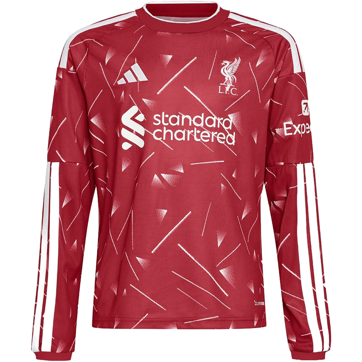 リバプールFC GRAVENBERCH 38番 赤 長袖シャツ adidas Liverpool Home Shirt Long Gravenberch Kids - PassaSports.com
